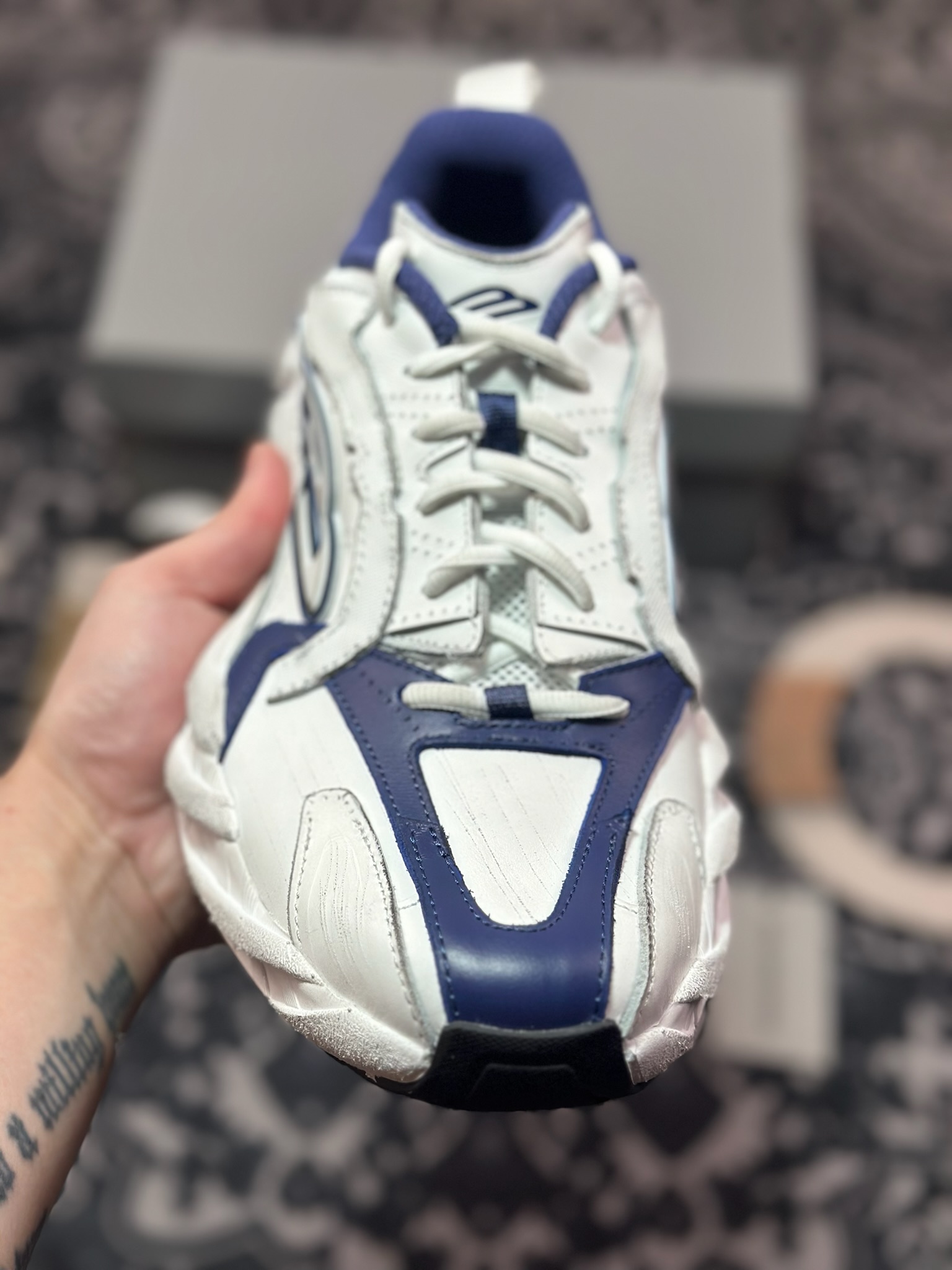 C2380    优选 原装级别# Balenciaga 巴黎世家 MONDAY 做旧休闲运动鞋