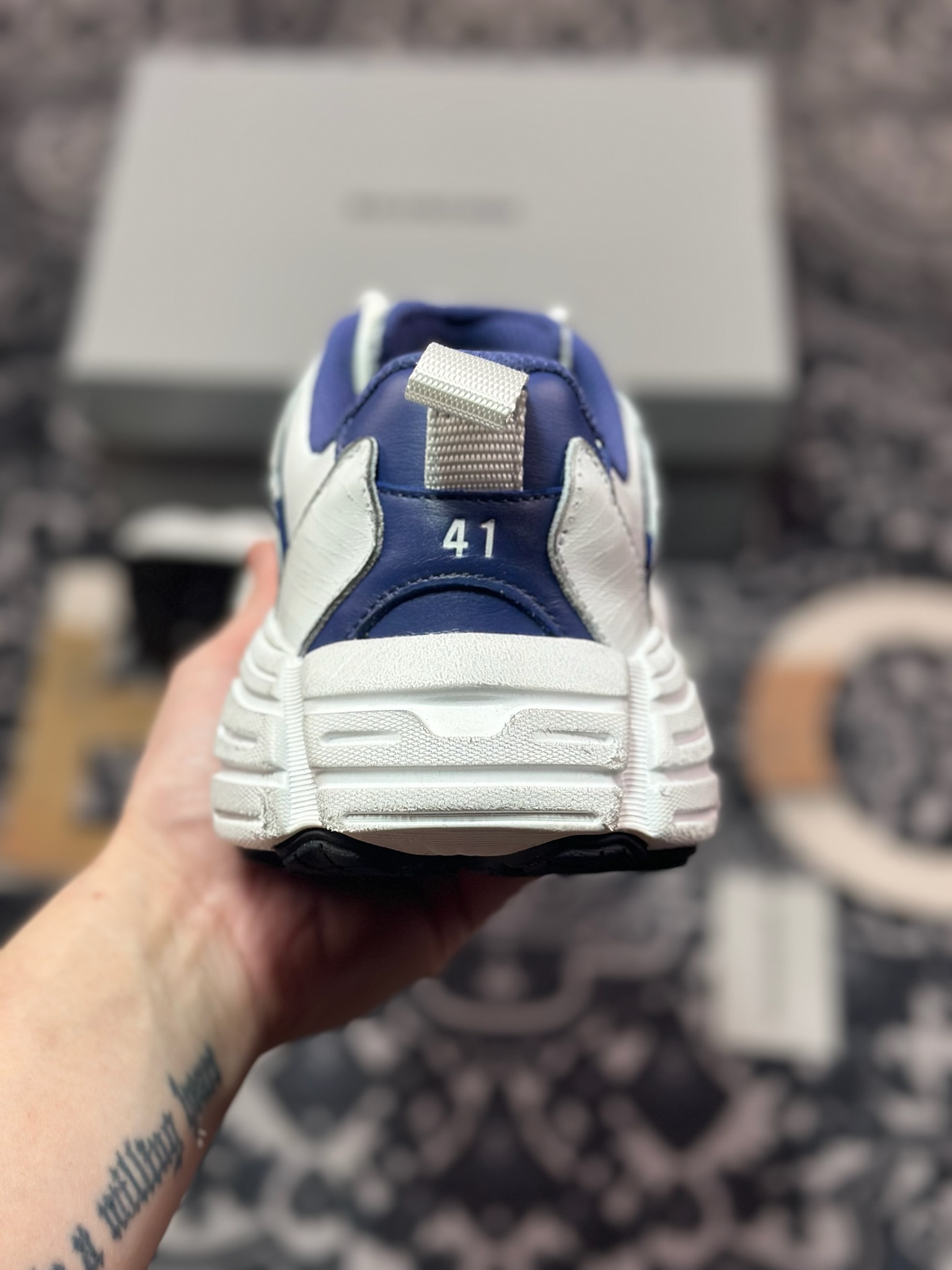 C2380    优选 原装级别# Balenciaga 巴黎世家 MONDAY 做旧休闲运动鞋
