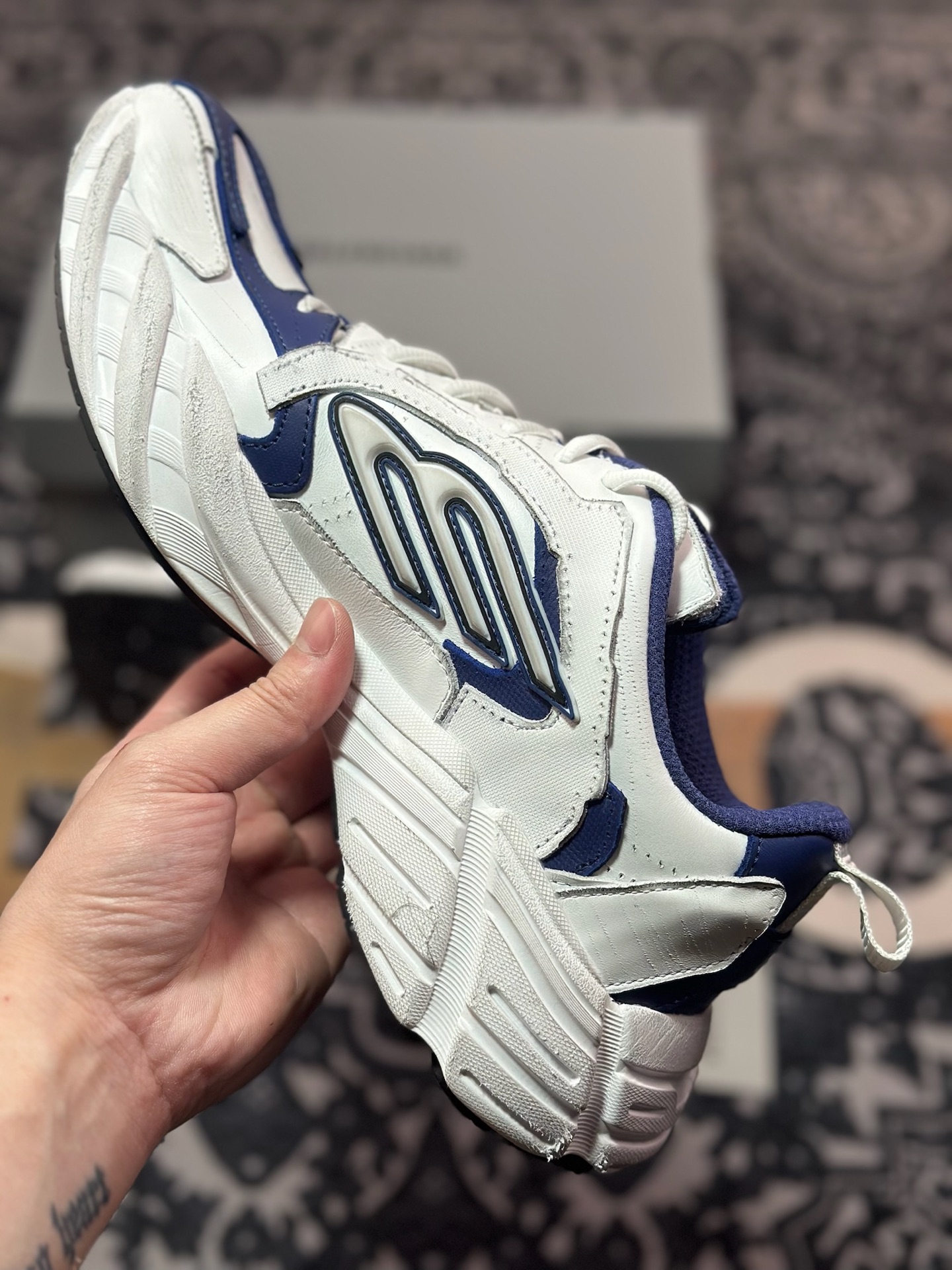 C2380    优选 原装级别# Balenciaga 巴黎世家 MONDAY 做旧休闲运动鞋