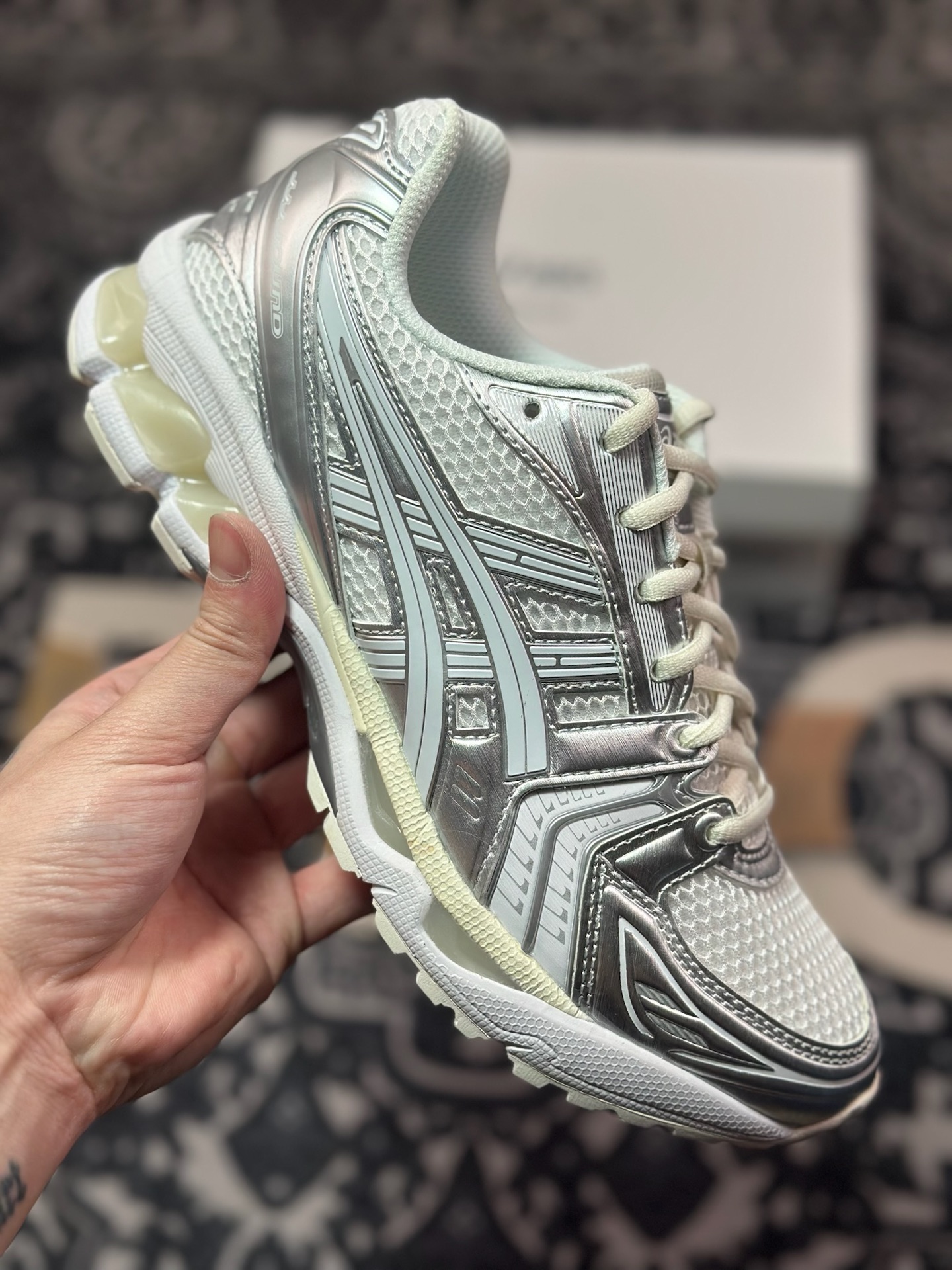 B5280  优选 纯原 Asics 亚瑟士 GEL-Kayano 14 低帮运动休闲跑步鞋 1201A457-100
