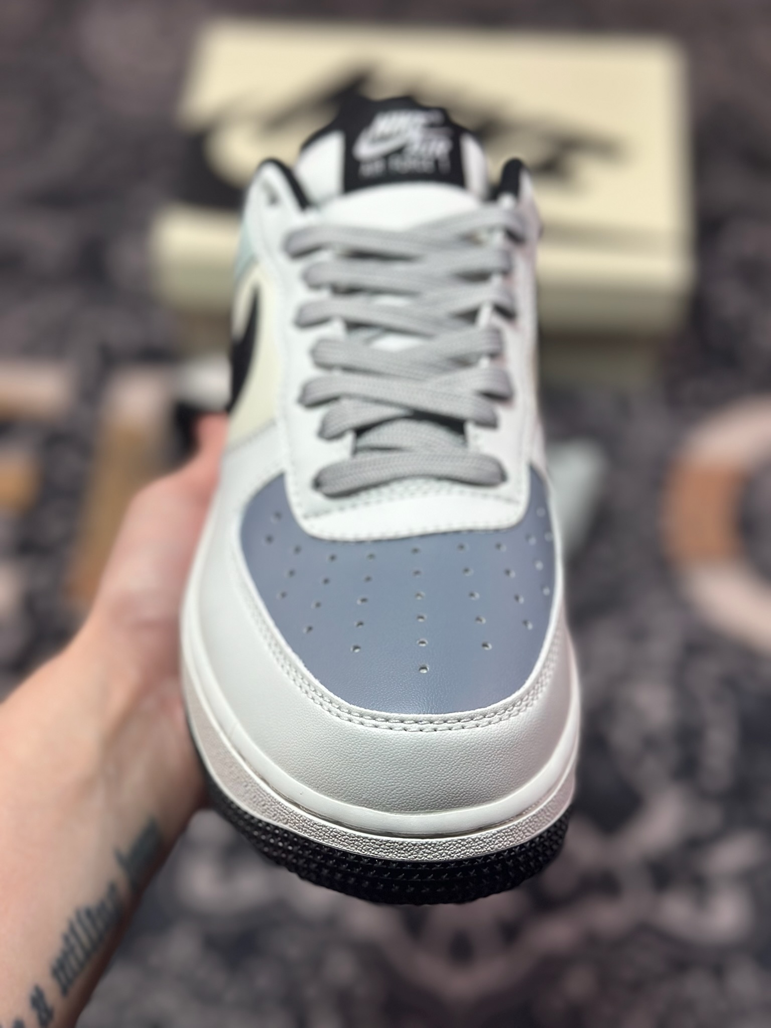 B0220 原装级别 Nike Air Force 1 Low ’07 皇冠 配色 空军一号低帮休闲板鞋 GY5696-779