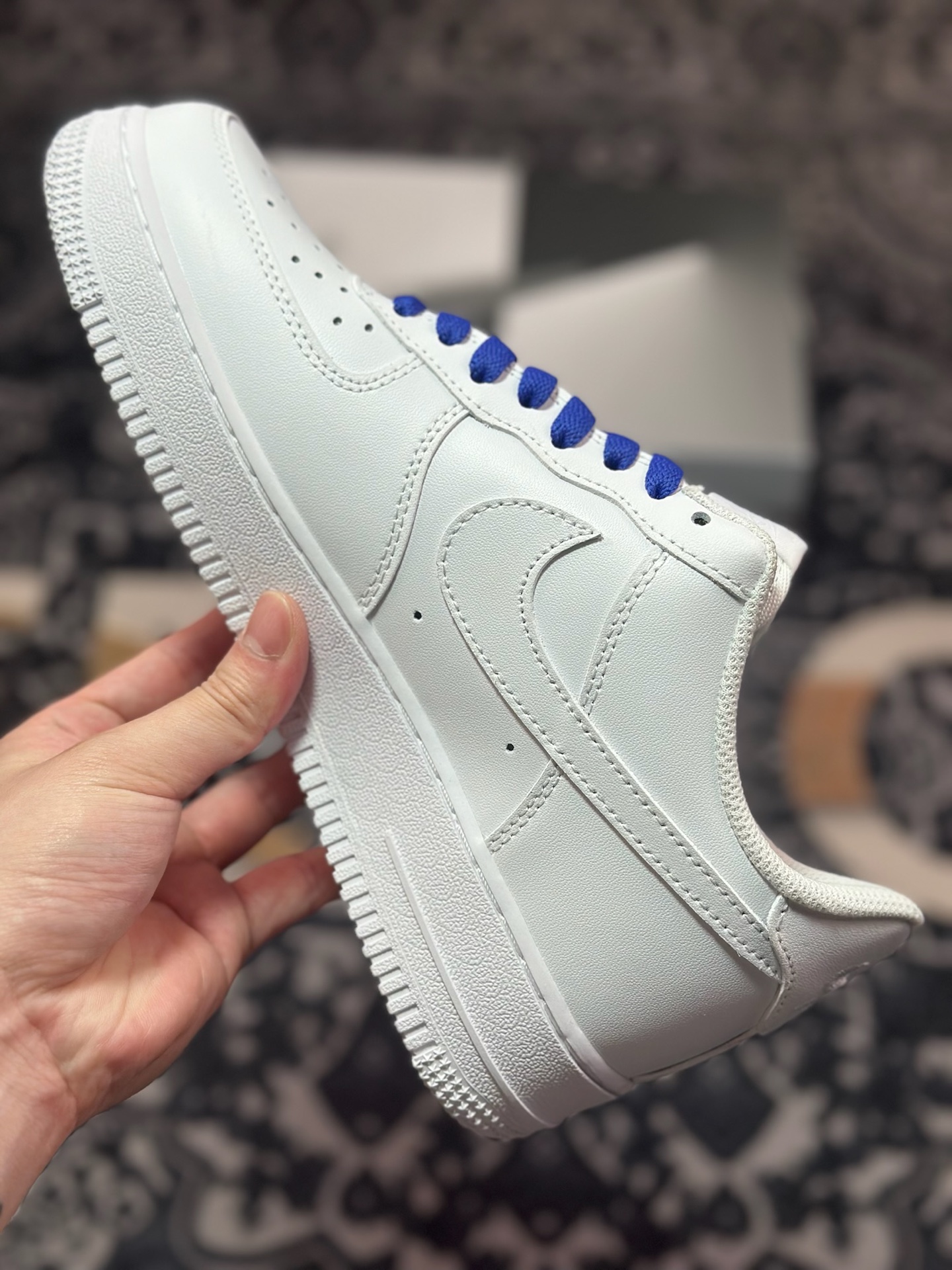 B4260 原装级别 Nike Air Force 1 Low 07 星座系列 星河揽月 璀璨星河 白蓝 ZH0316-069
