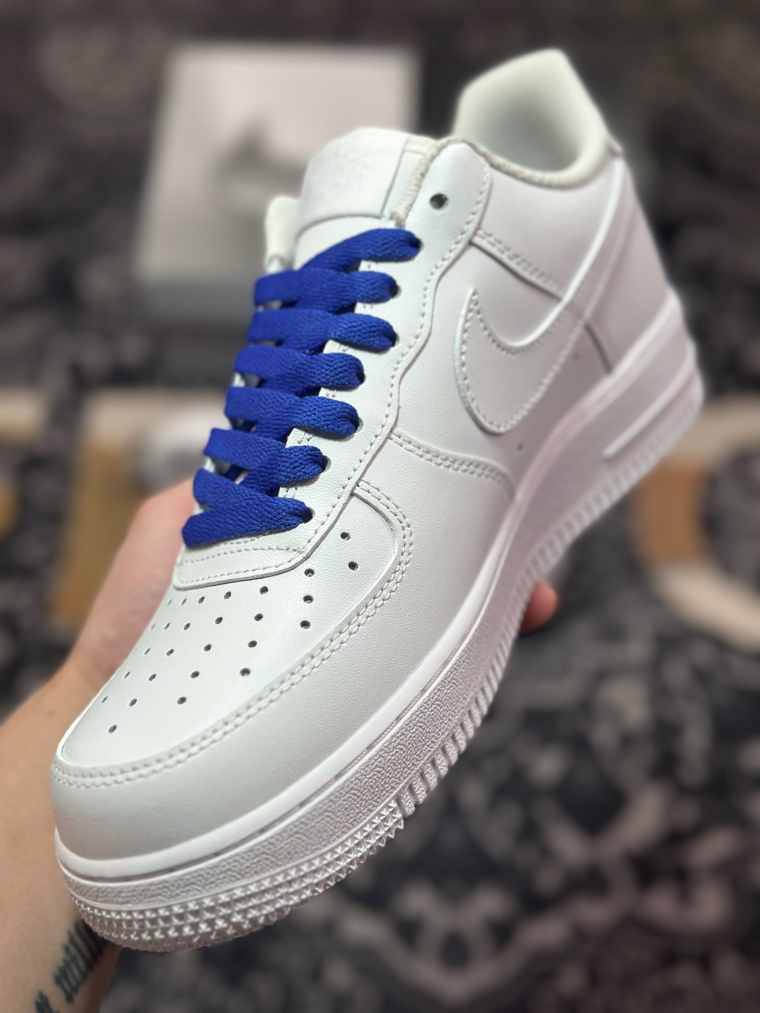 B4260 原装级别 Nike Air Force 1 Low 07 星座系列 星河揽月 璀璨星河 白蓝 ZH0316-069