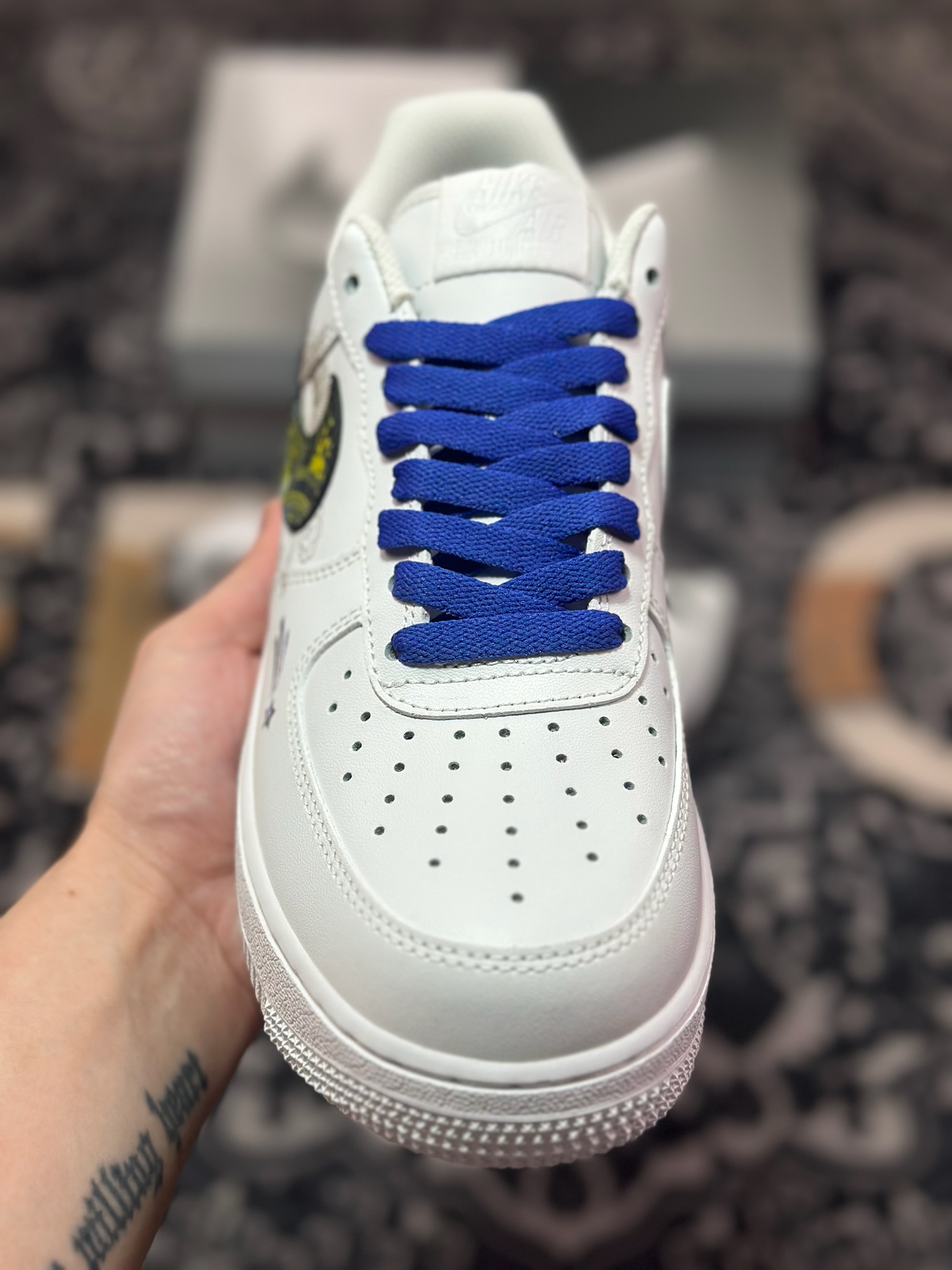 B4260 原装级别 Nike Air Force 1 Low 07 星座系列 星河揽月 璀璨星河 白蓝 ZH0316-069