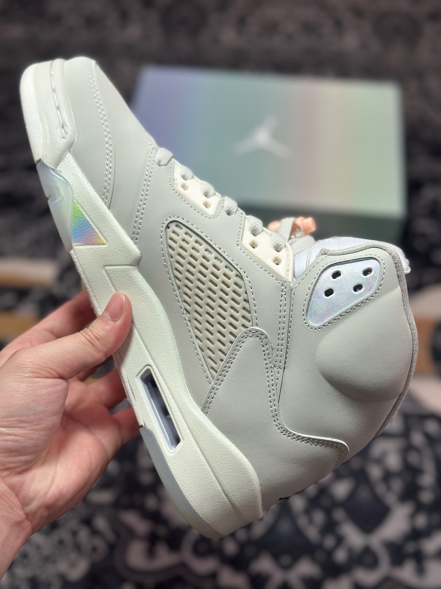 B5280 原装级别 Air Jordan 5 Low ”El Grito” AJ5 乔5 墨西哥 低帮篮球鞋 HF3183-001