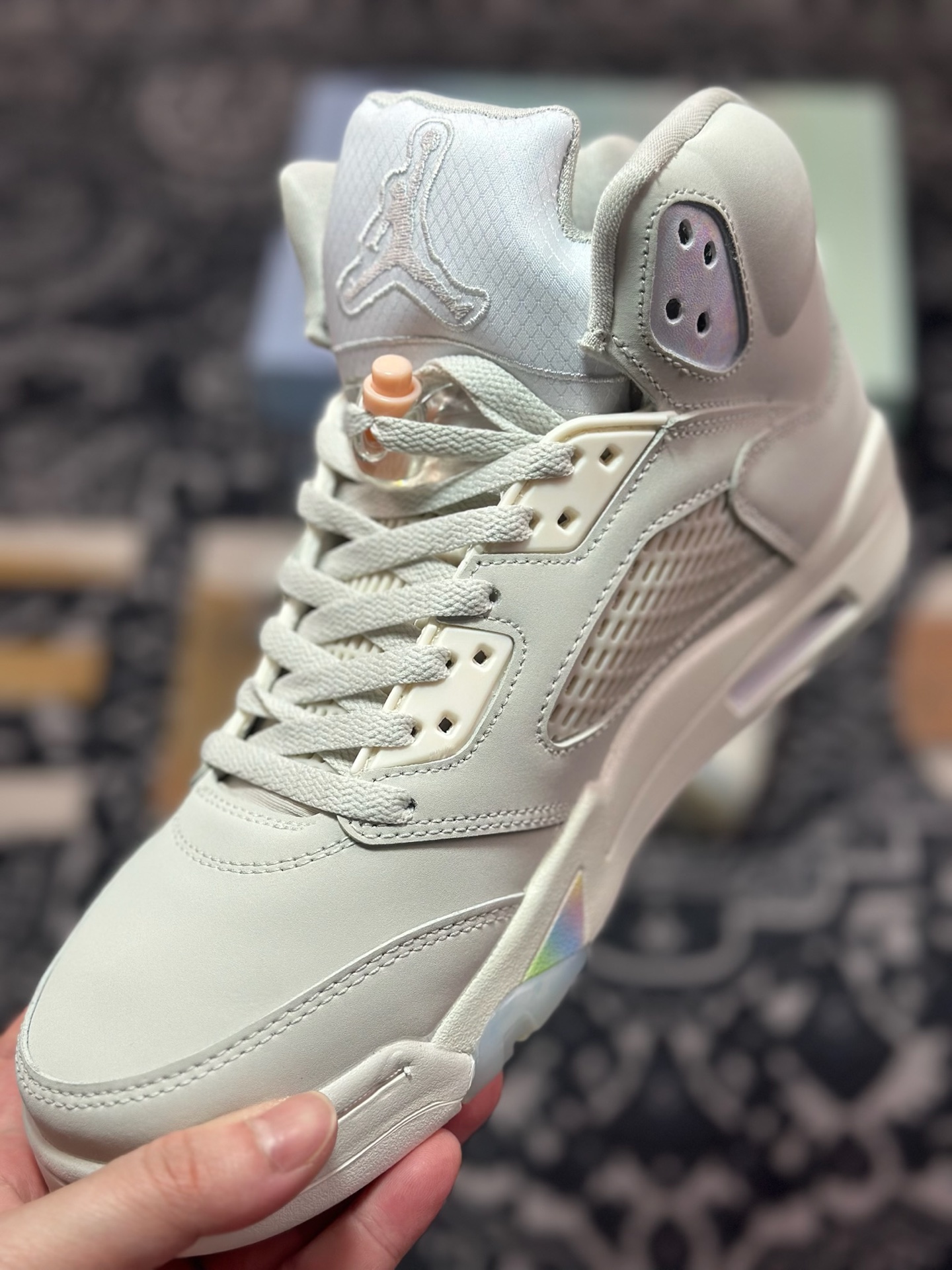 B5280 原装级别 Air Jordan 5 Low ”El Grito” AJ5 乔5 墨西哥 低帮篮球鞋 HF3183-001