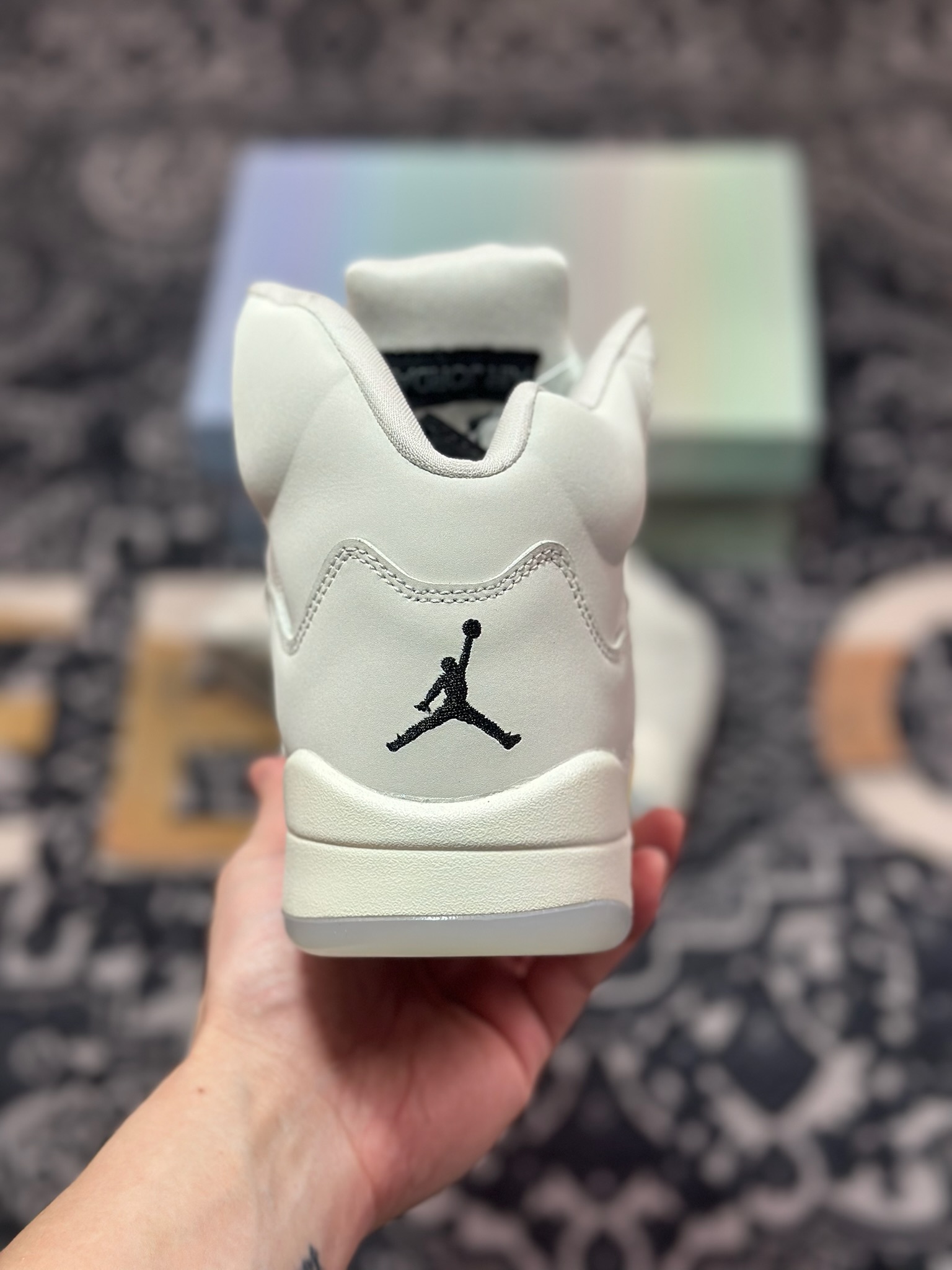 B5280 原装级别 Air Jordan 5 Low ”El Grito” AJ5 乔5 墨西哥 低帮篮球鞋 HF3183-001