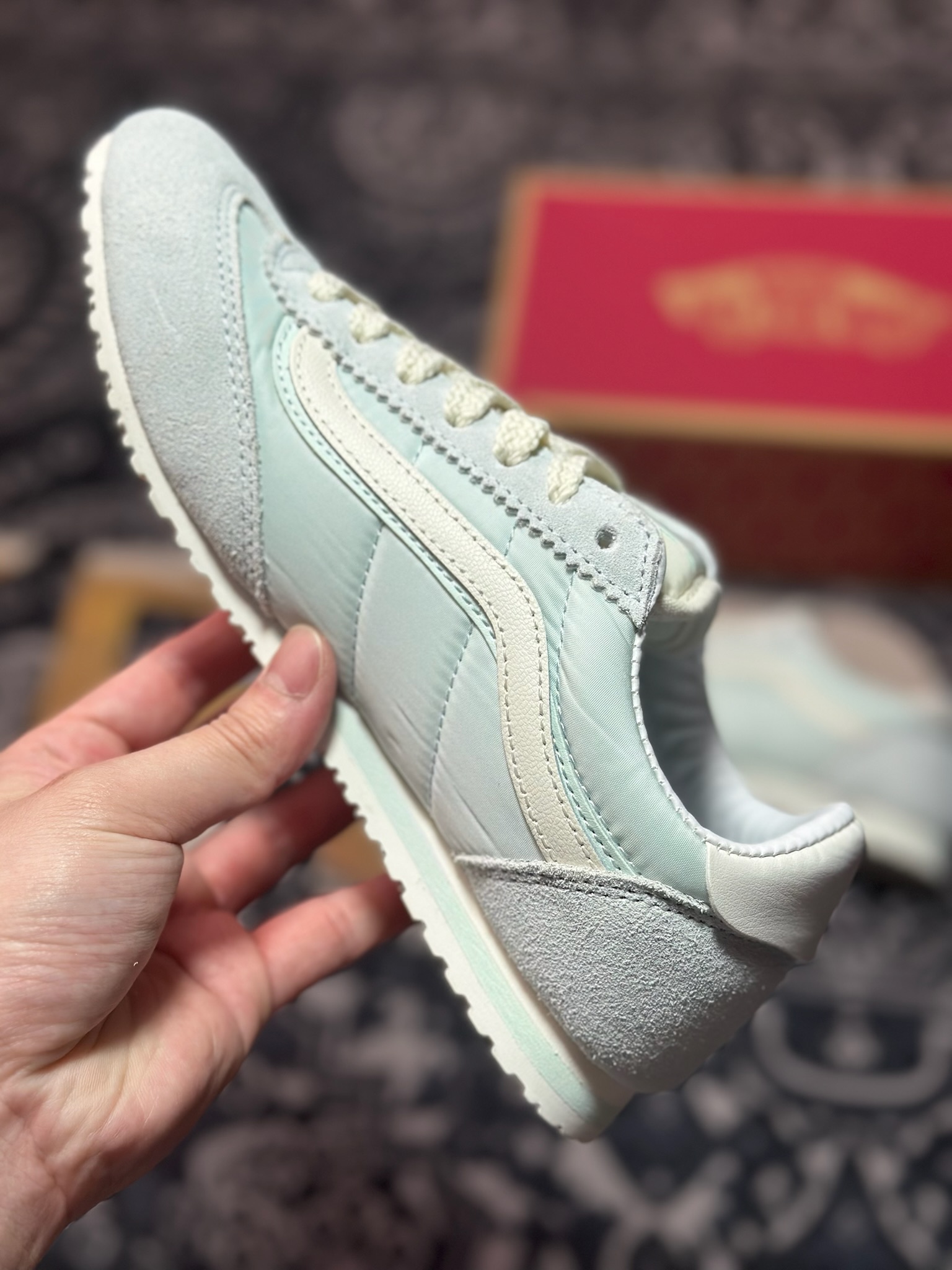 A3150 Vans Super LowPro 薄荷蓝 官方新款 复古薄底德训鞋系列 VN000D83RNE