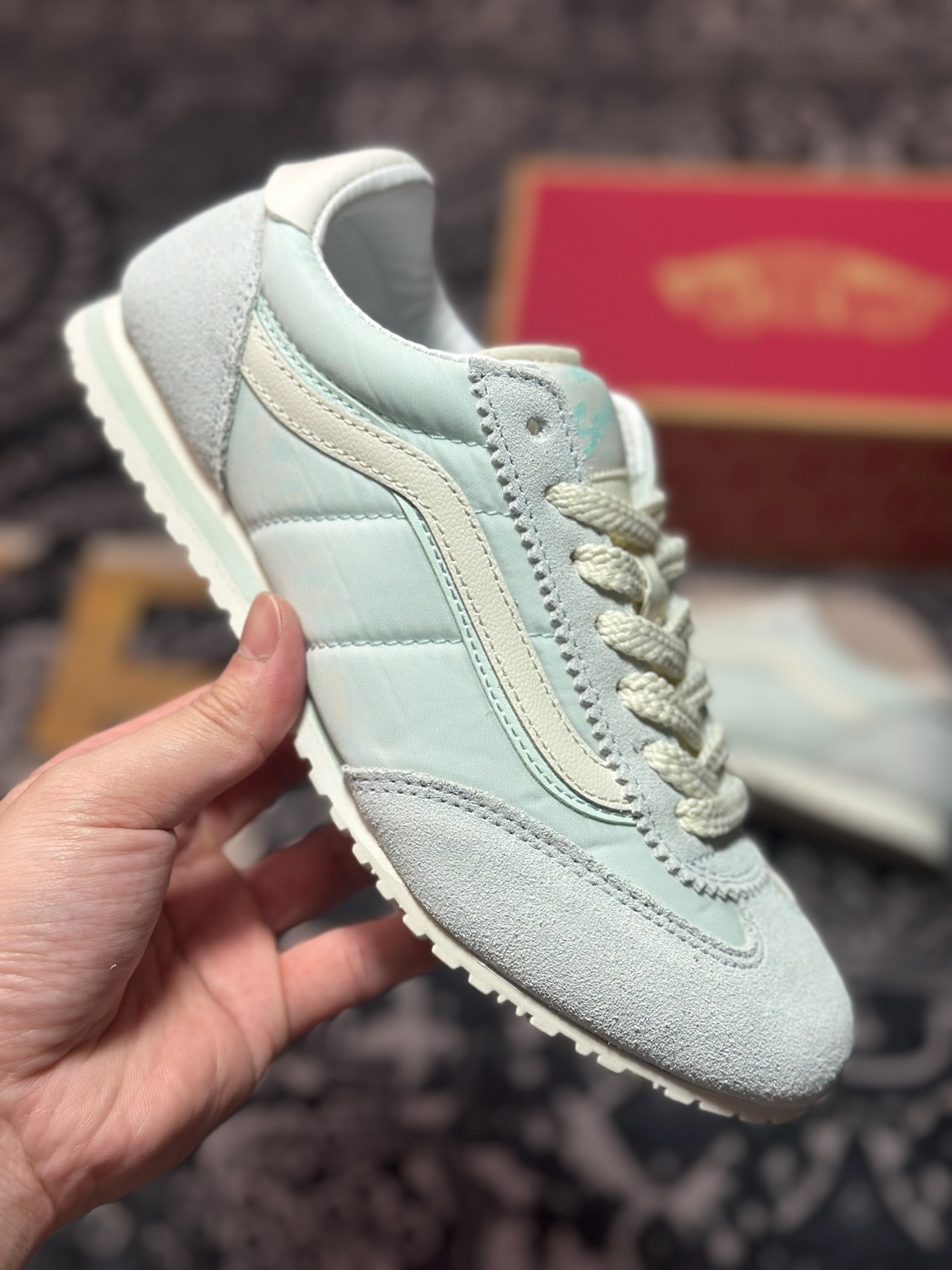 A3150 Vans Super LowPro 薄荷蓝 官方新款 复古薄底德训鞋系列 VN000D83RNE