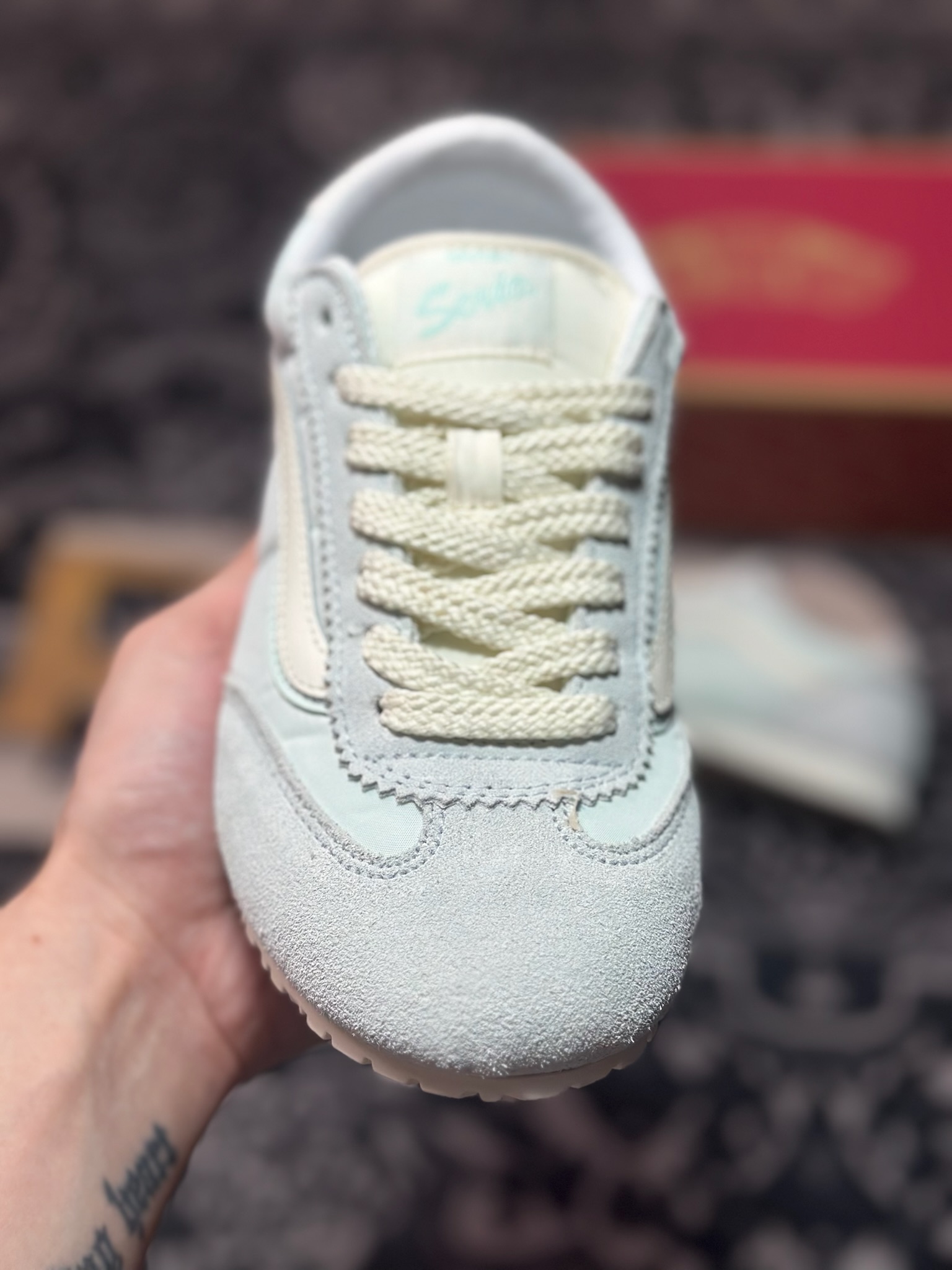 A3150 Vans Super LowPro 薄荷蓝 官方新款 复古薄底德训鞋系列 VN000D83RNE