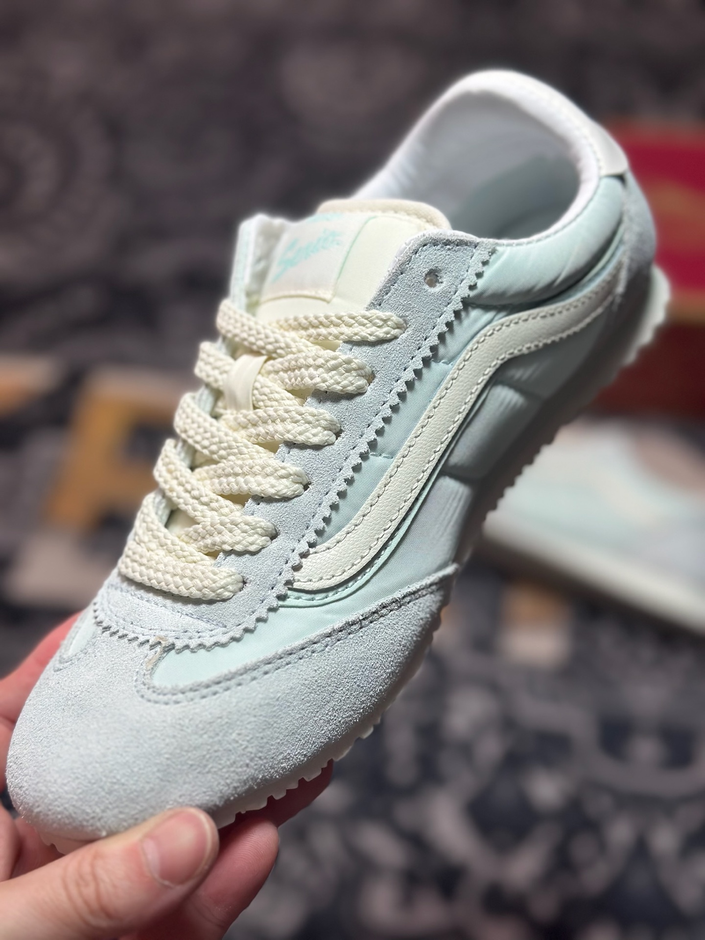 A3150 Vans Super LowPro 薄荷蓝 官方新款 复古薄底德训鞋系列 VN000D83RNE