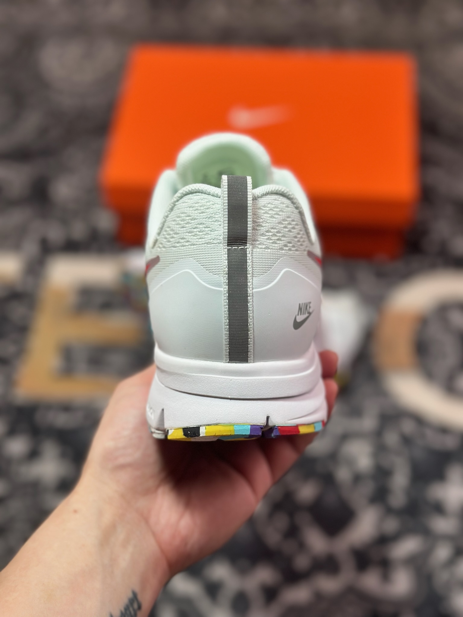 A5180 原装级别 NK Air Zoom Winflo 7X 登月网面透气专业跑步鞋 AQ6219-005