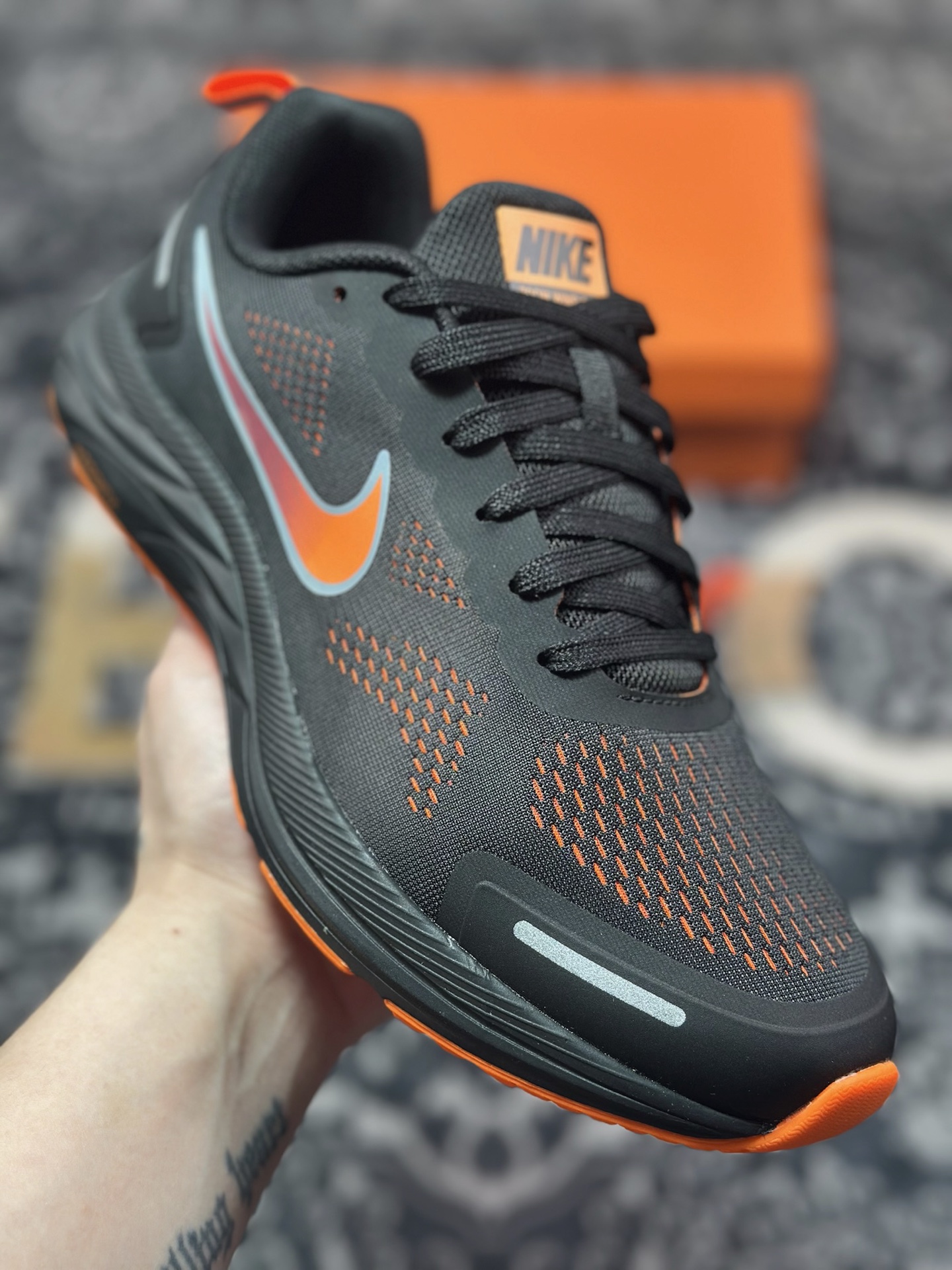 A5180 原装级别 NK Air Zoom Winflo 7X 登月网面透气专业跑步鞋 CZ6720-006