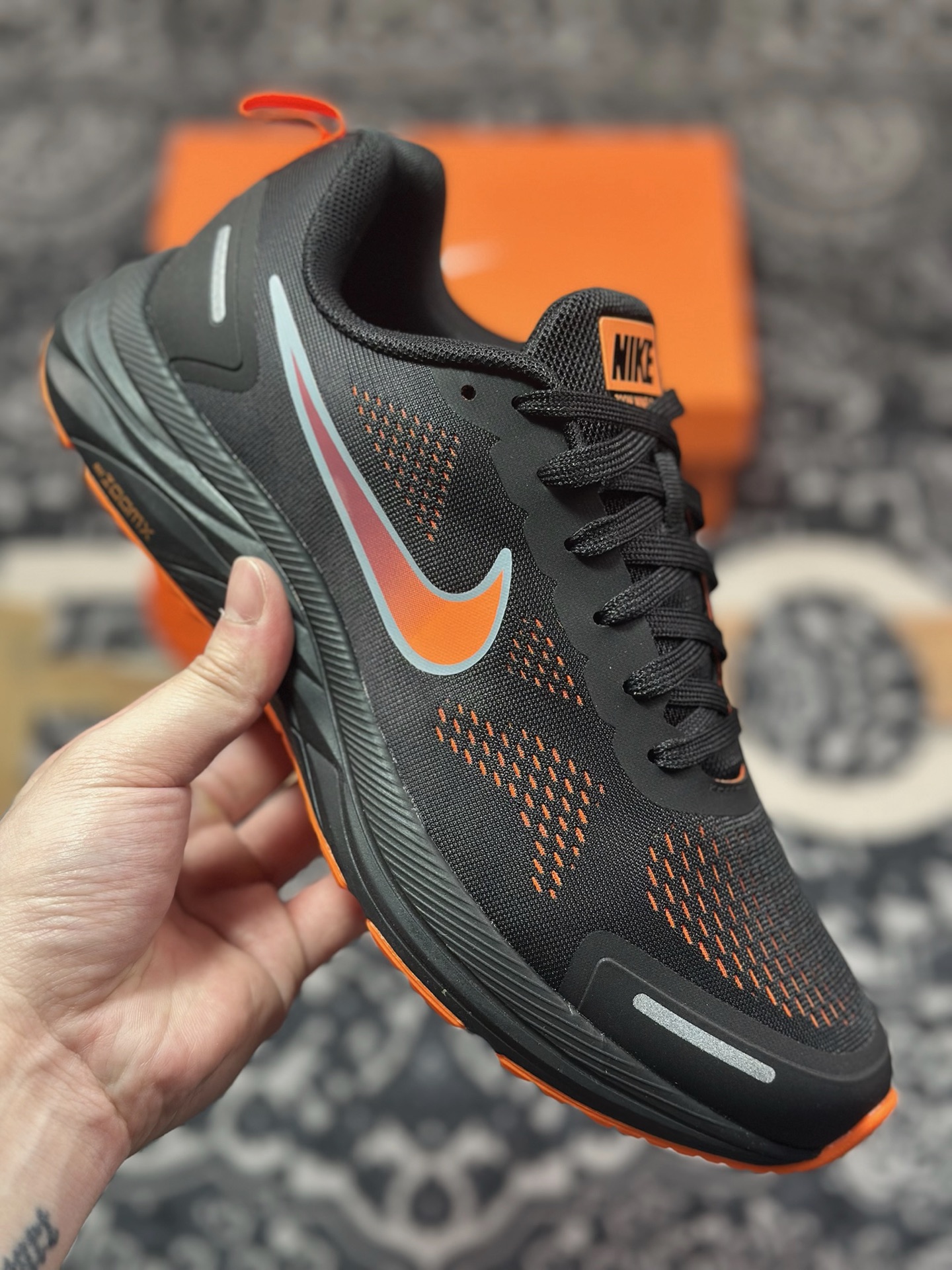 A5180 原装级别 NK Air Zoom Winflo 7X 登月网面透气专业跑步鞋 CZ6720-006