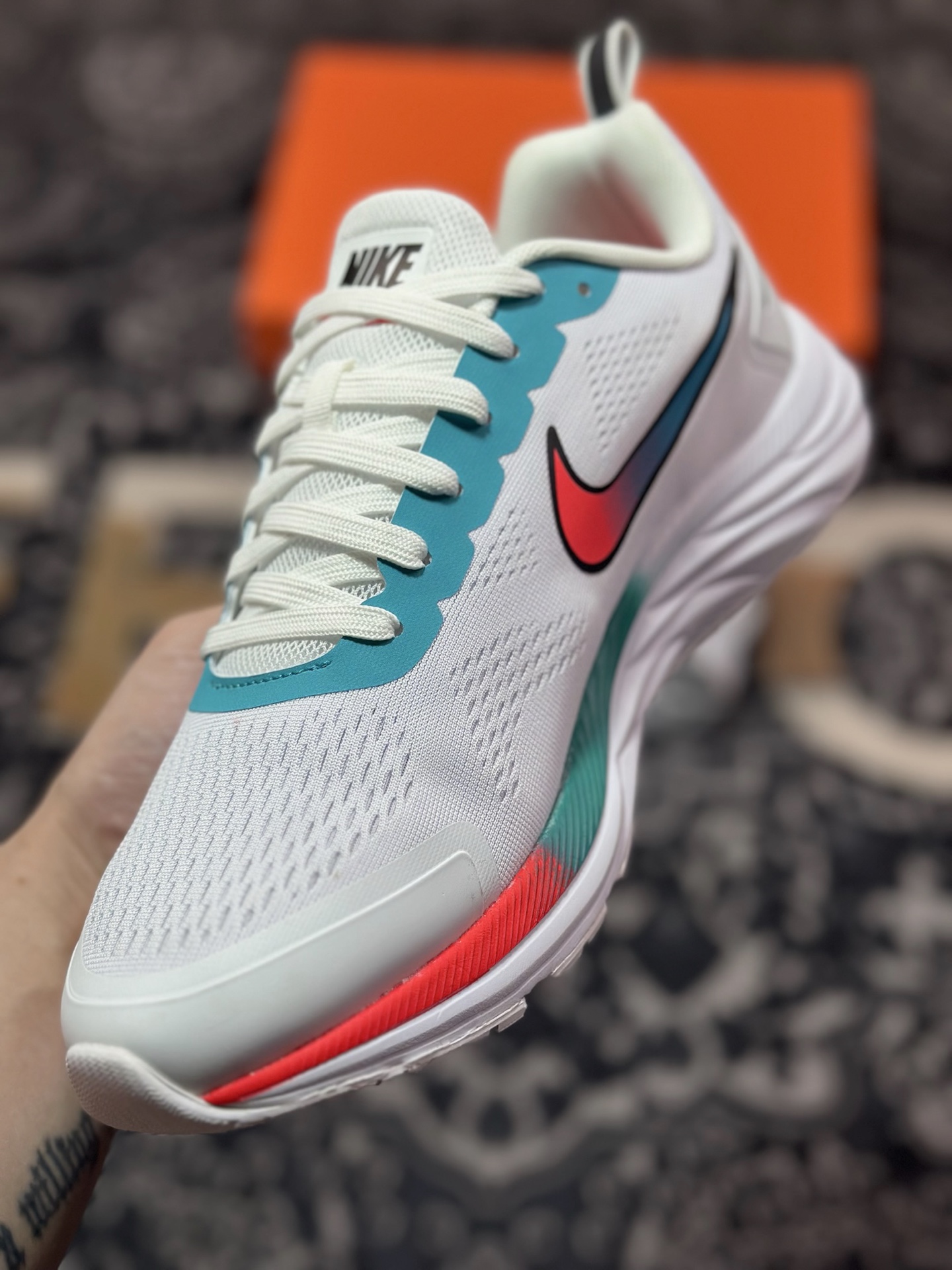 A5180 原装级别 NK Air Zoom Winflo 7X 登月网面透气专业跑步鞋 CZ6720-100