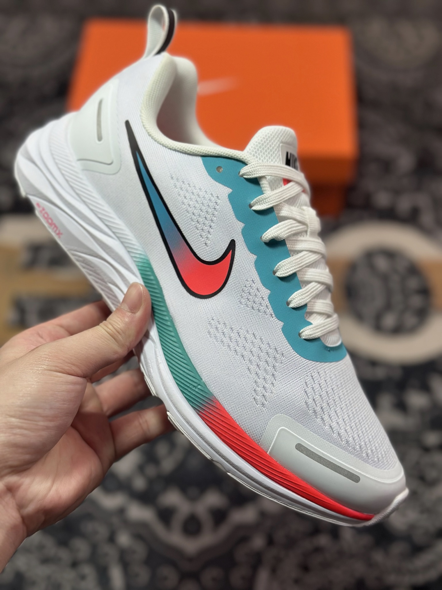 A5180 原装级别 NK Air Zoom Winflo 7X 登月网面透气专业跑步鞋 CZ6720-100