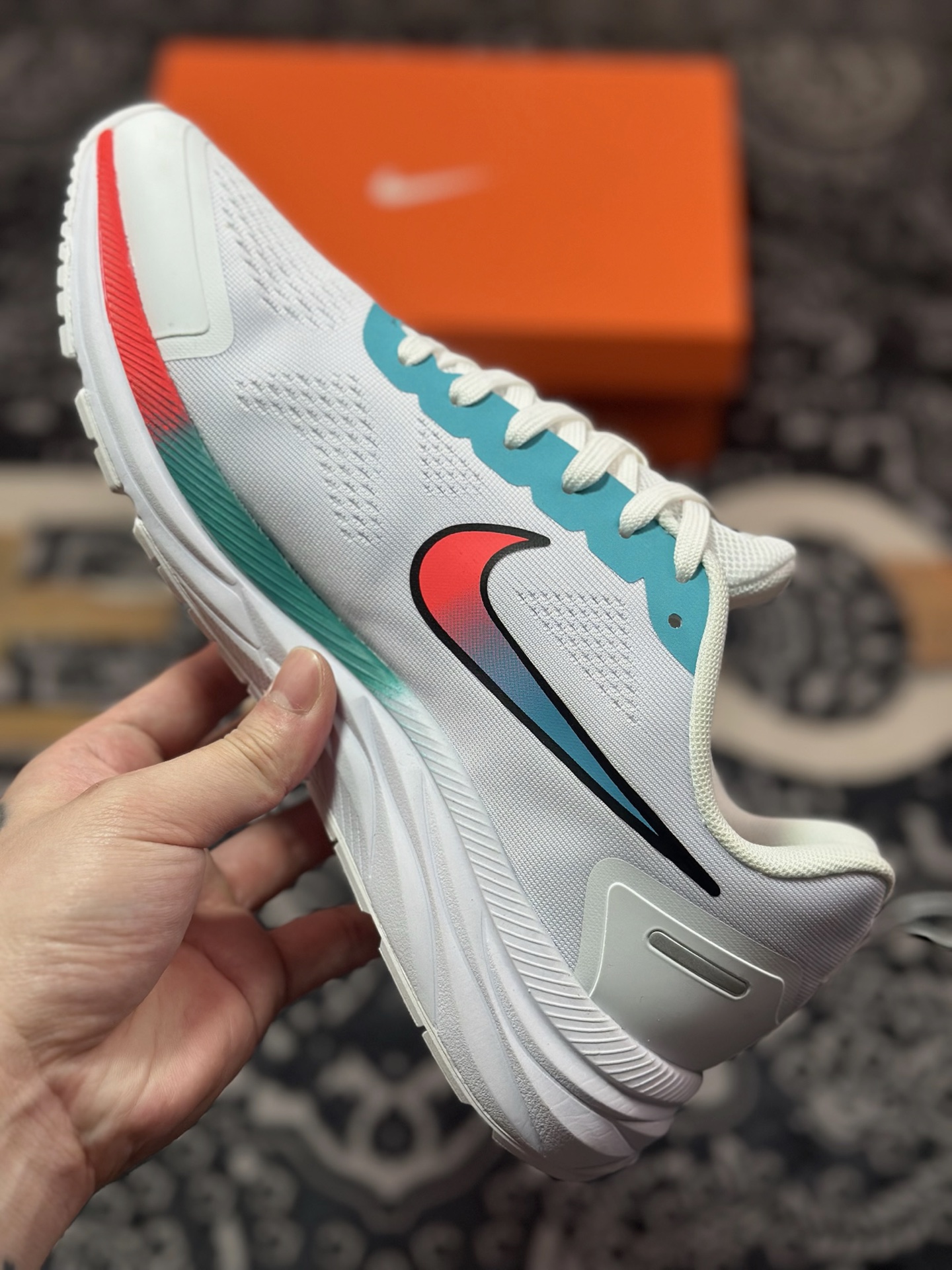 A5180 原装级别 NK Air Zoom Winflo 7X 登月网面透气专业跑步鞋 CZ6720-100