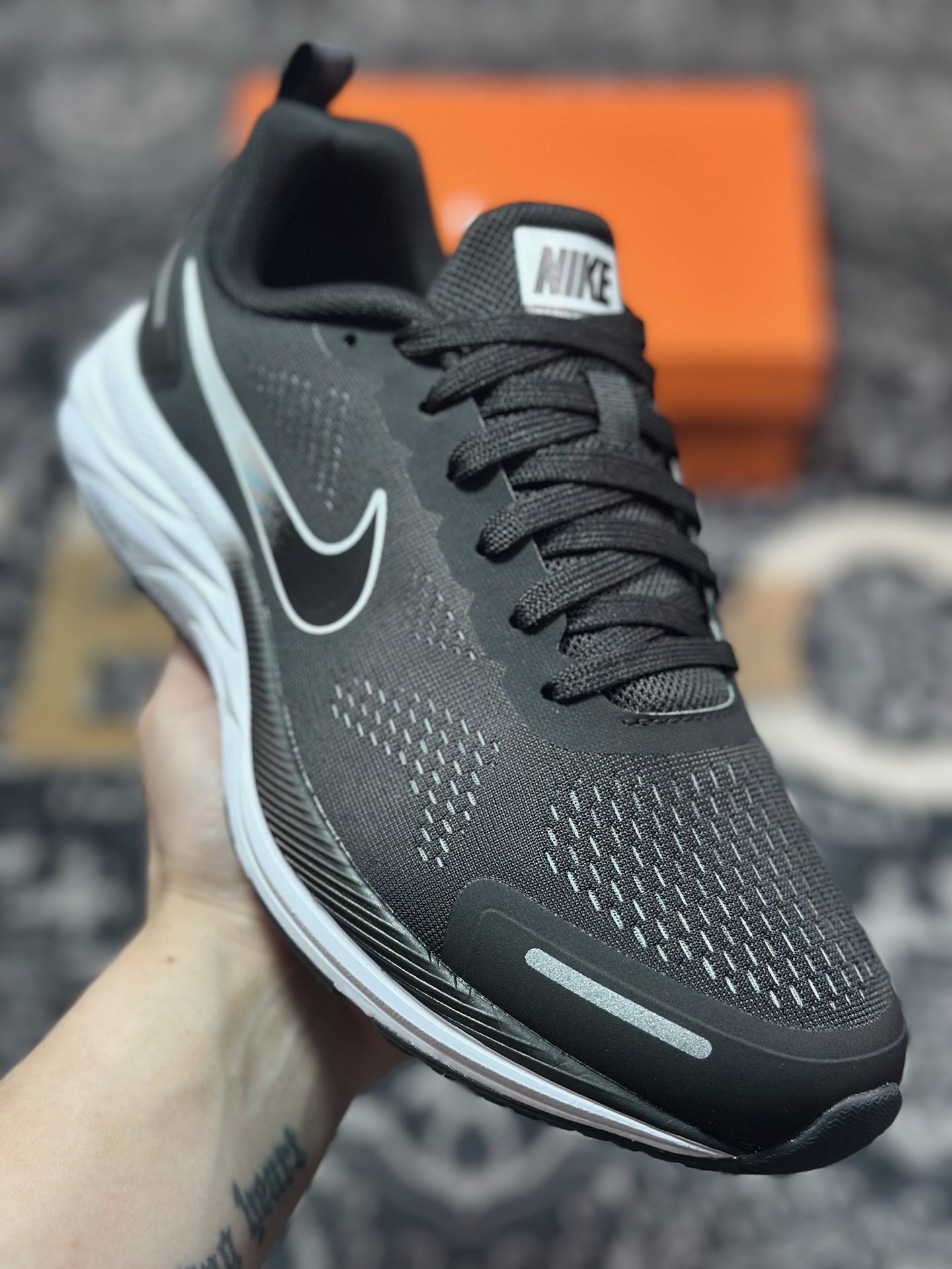 A5180 原装级别 NK Air Zoom Winflo 7X 登月网面透气专业跑步鞋 CZ6720-001