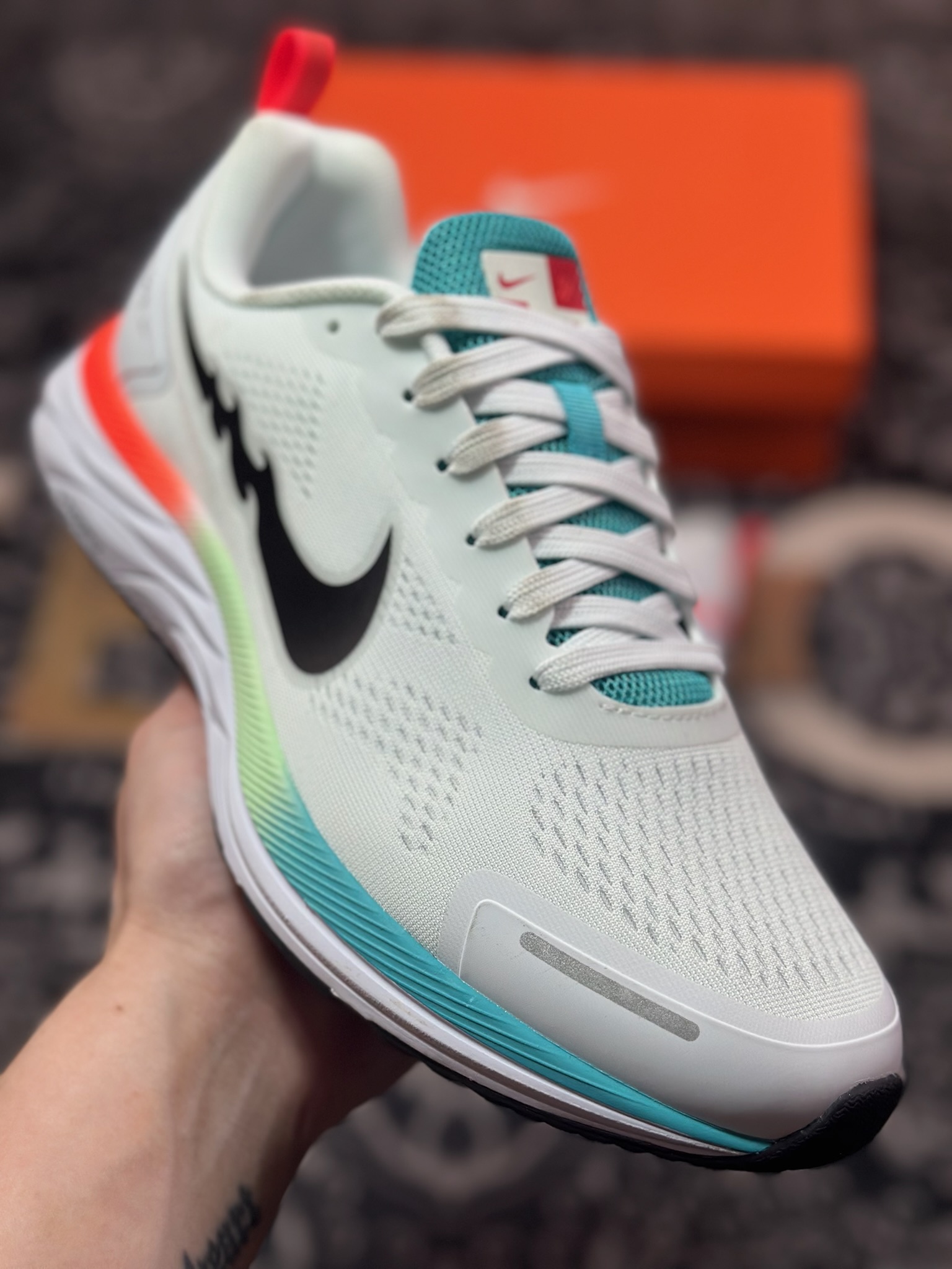 A5180 原装级别 NK Air Zoom Winflo 7X 登月网面透气专业跑步鞋 CZ6720-103