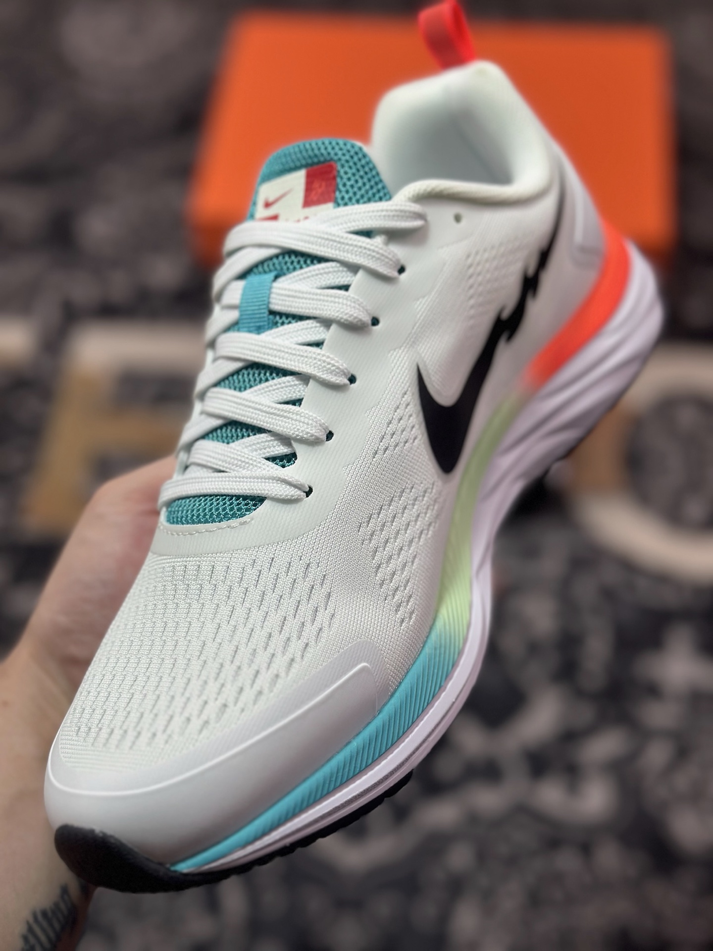 A5180 原装级别 NK Air Zoom Winflo 7X 登月网面透气专业跑步鞋 CZ6720-103