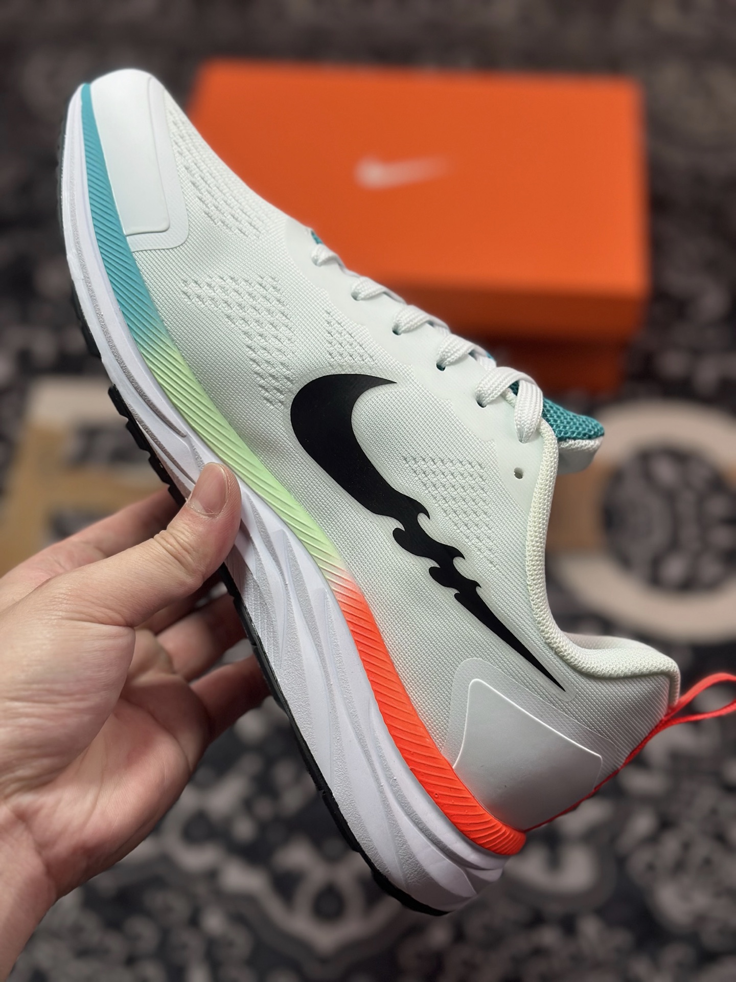 A5180 原装级别 NK Air Zoom Winflo 7X 登月网面透气专业跑步鞋 CZ6720-103