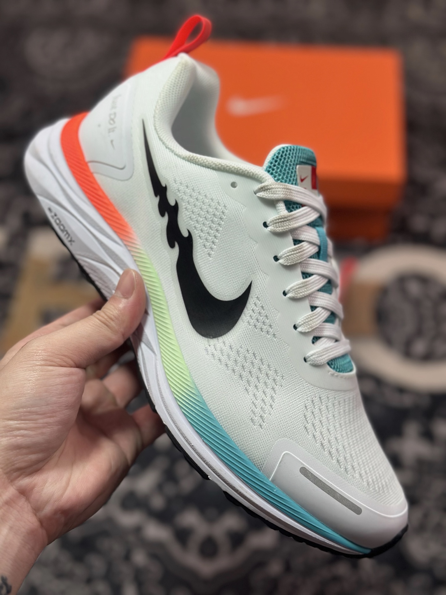 A5180 原装级别 NK Air Zoom Winflo 7X 登月网面透气专业跑步鞋 CZ6720-103