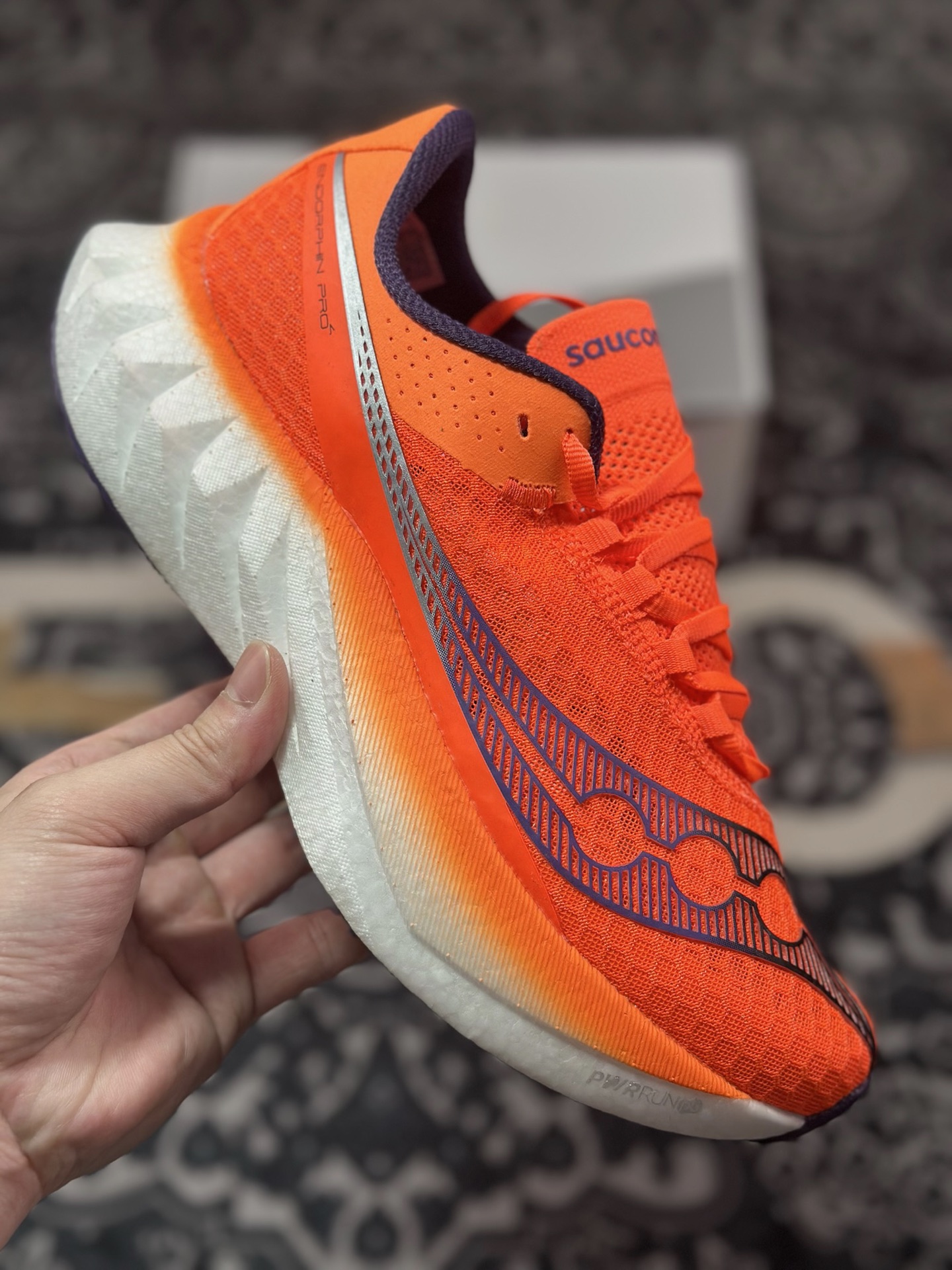 A8220 原装级别 Saucony Endorphin Pro 4 减震耐磨慢跑鞋