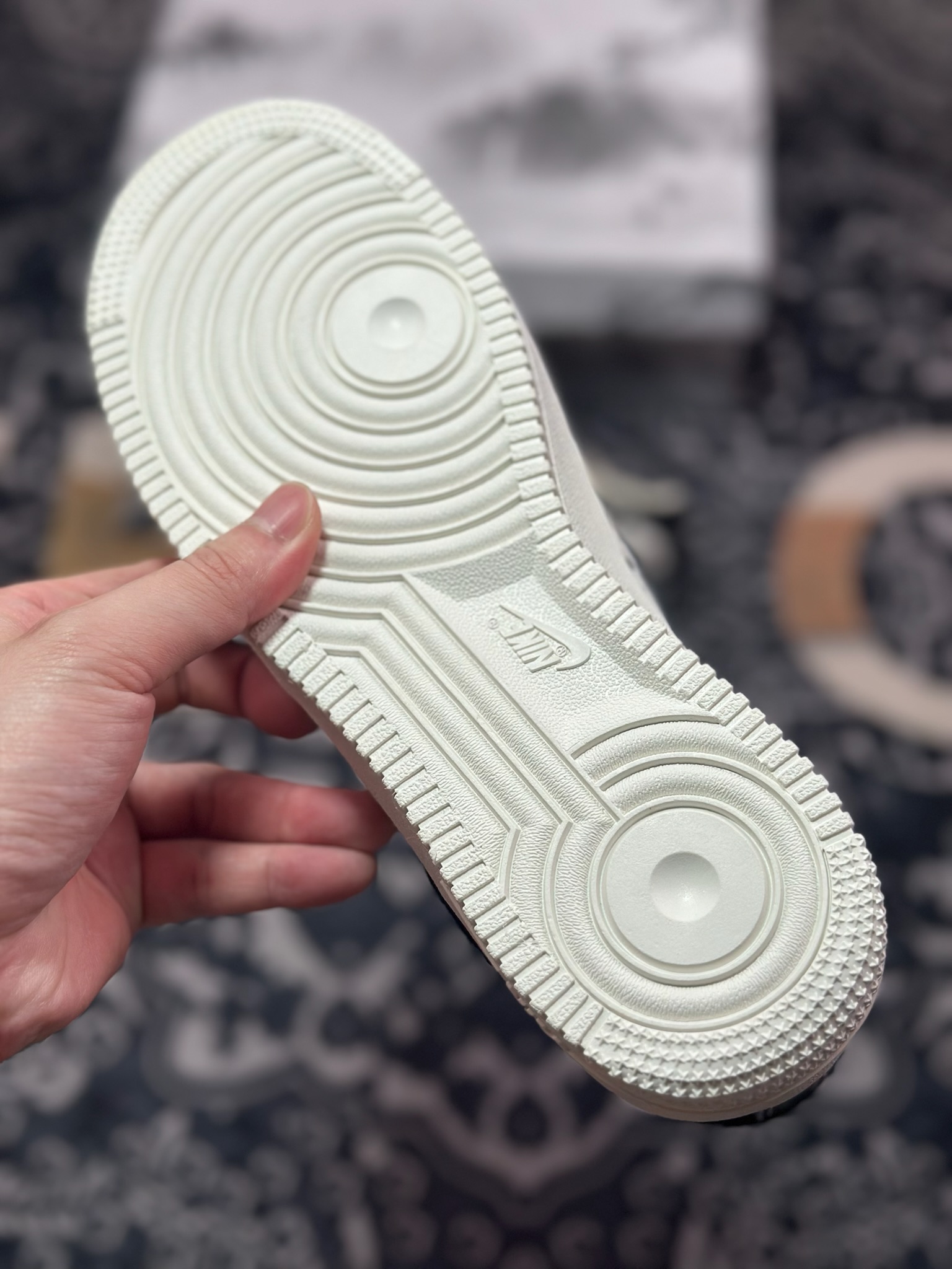 A8200 原装级别 Nike Air Force 1 Low 07 中国风 水墨定制 黑白 BL1522-089