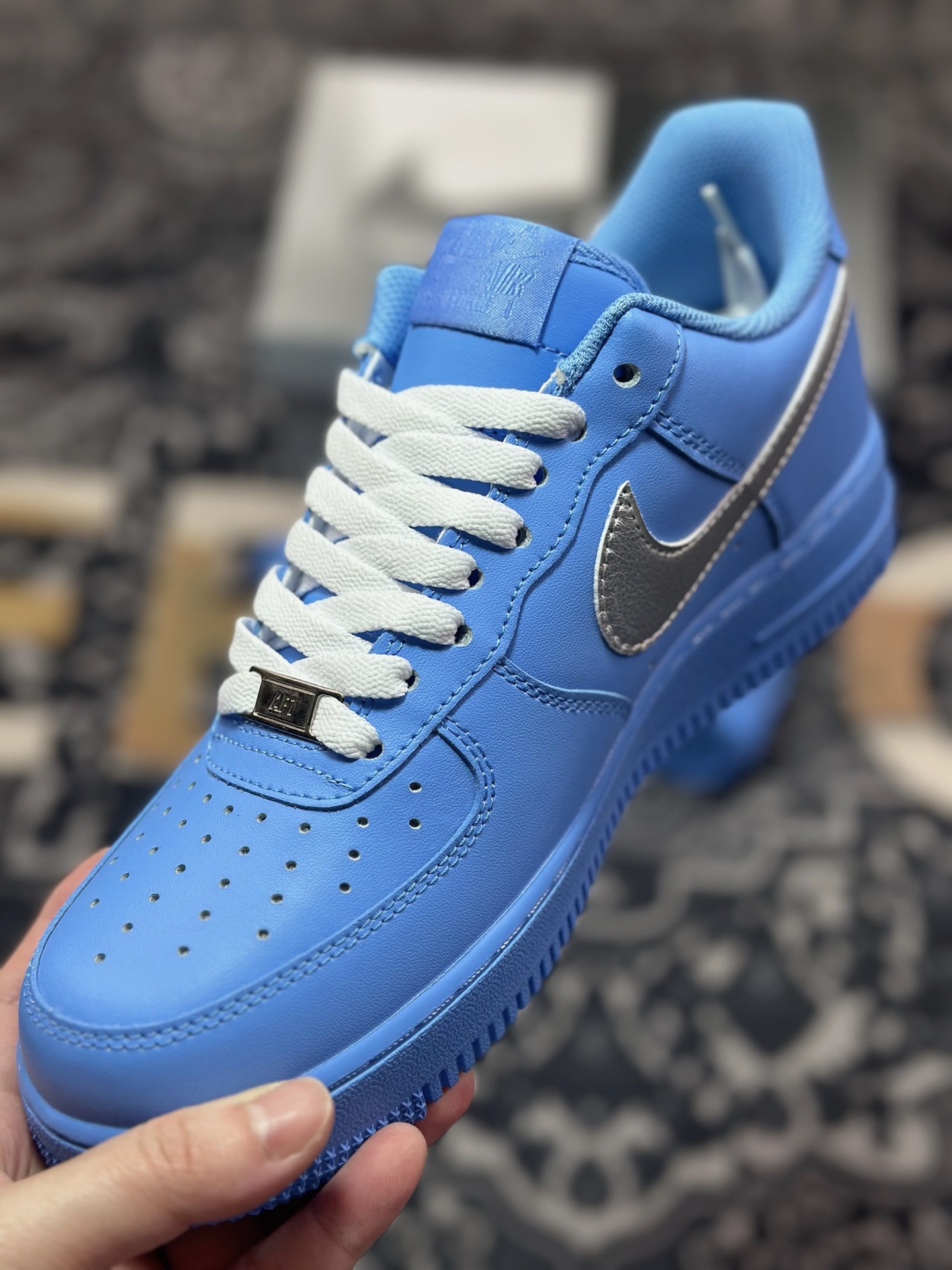 B4260 原装级别 Nike Air Force 1 Low 07 UPHILL 蓝银 ZH0316-070