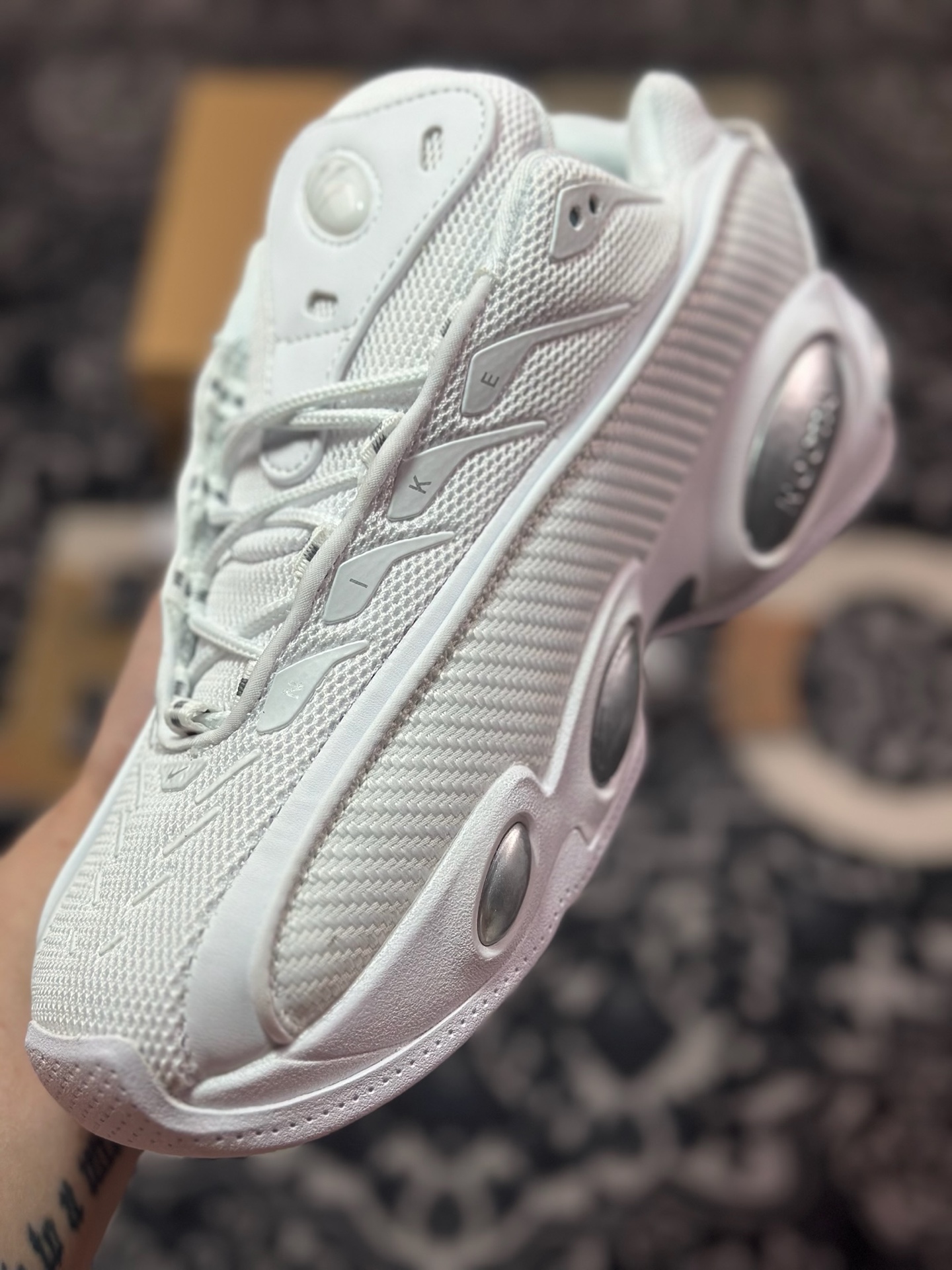 原装级别 NOCTA x Nike Glide 织物潮流百搭 复古低帮篮球鞋 DM0879-100