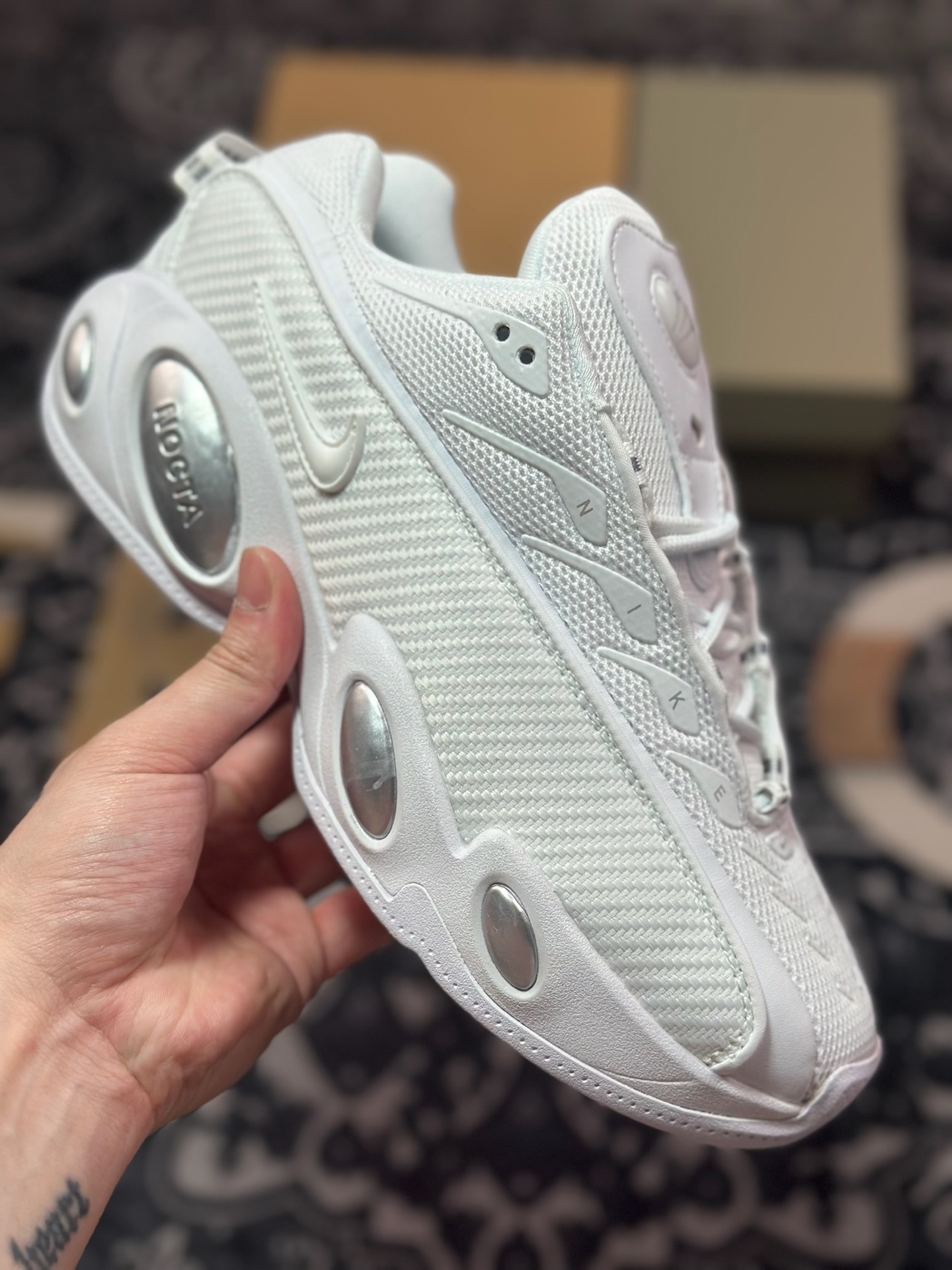 原装级别 NOCTA x Nike Glide 织物潮流百搭 复古低帮篮球鞋 DM0879-100