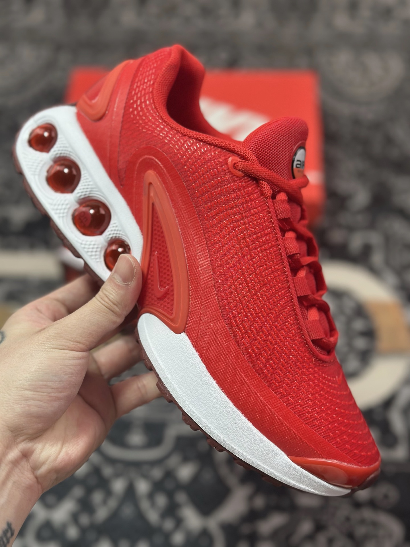 A6200 原装级别 Nike Air Max Dn 网布 舒适时尚 减震耐磨 低帮 生活休闲鞋 HM0747-600