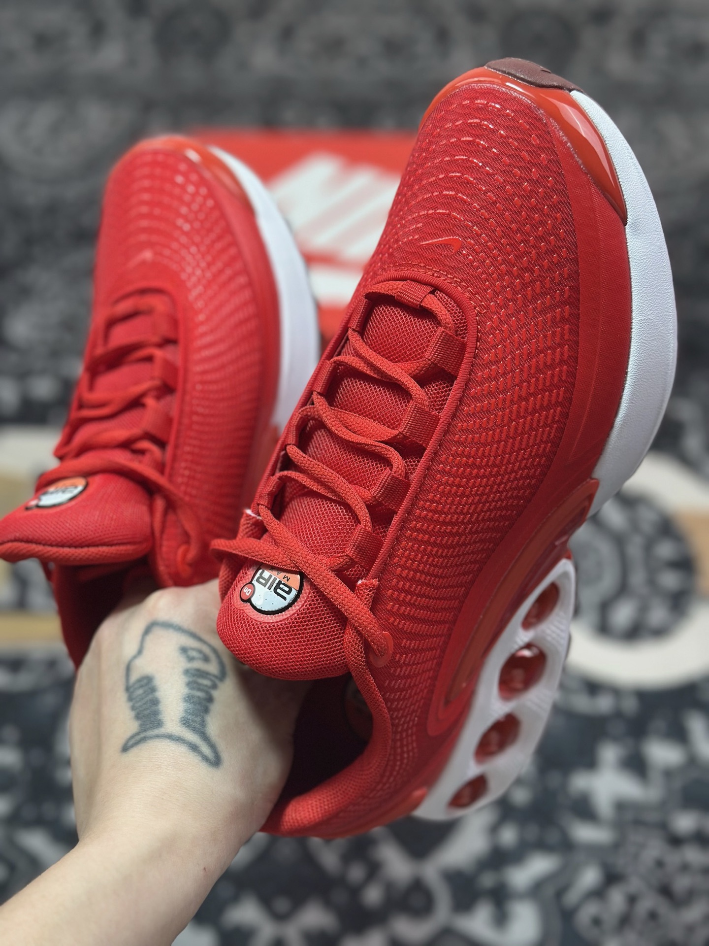 A6200 原装级别 Nike Air Max Dn 网布 舒适时尚 减震耐磨 低帮 生活休闲鞋 HM0747-600