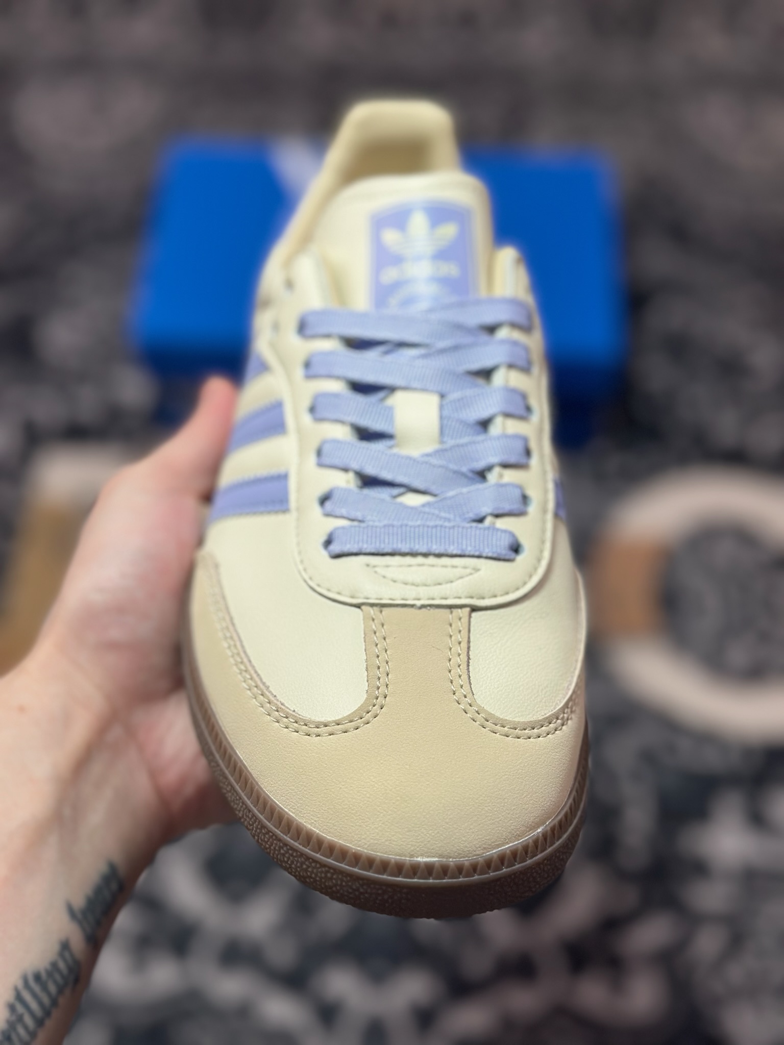 原装级别 阿迪达斯adidas originals Handball Spezial 舒适百搭防滑耐磨 低帮 德训板鞋男女同款 JI2678