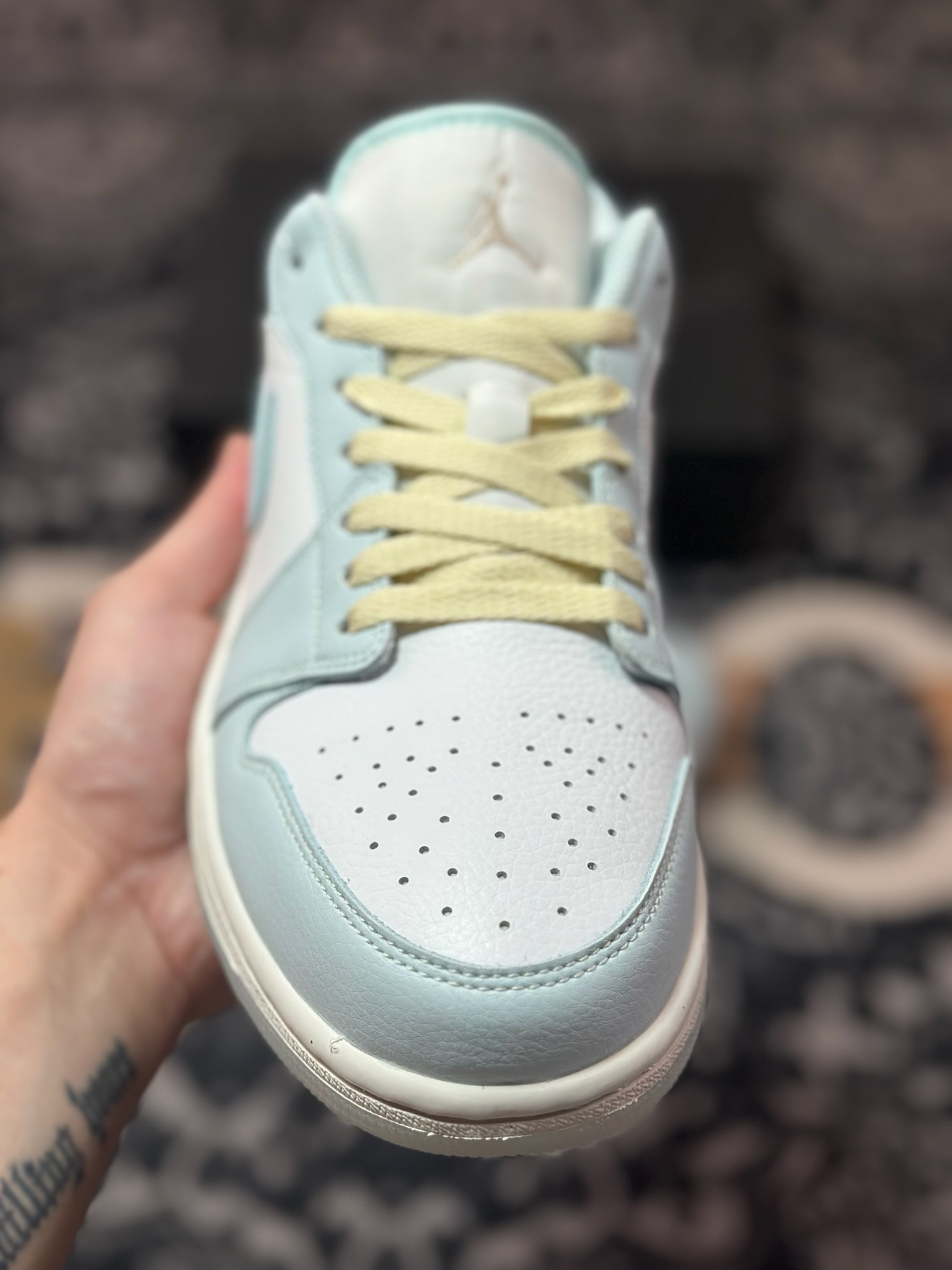 原装级别 Air Jordan 1 Low 浅蓝白 HJ5999-400