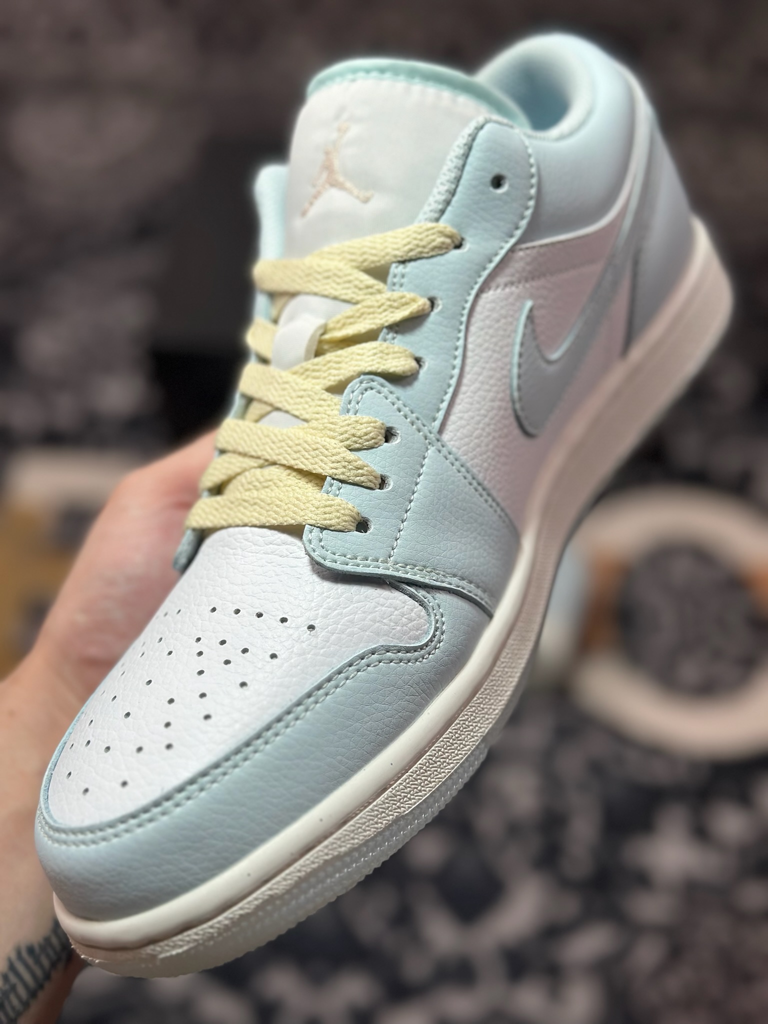 原装级别 Air Jordan 1 Low 浅蓝白 HJ5999-400