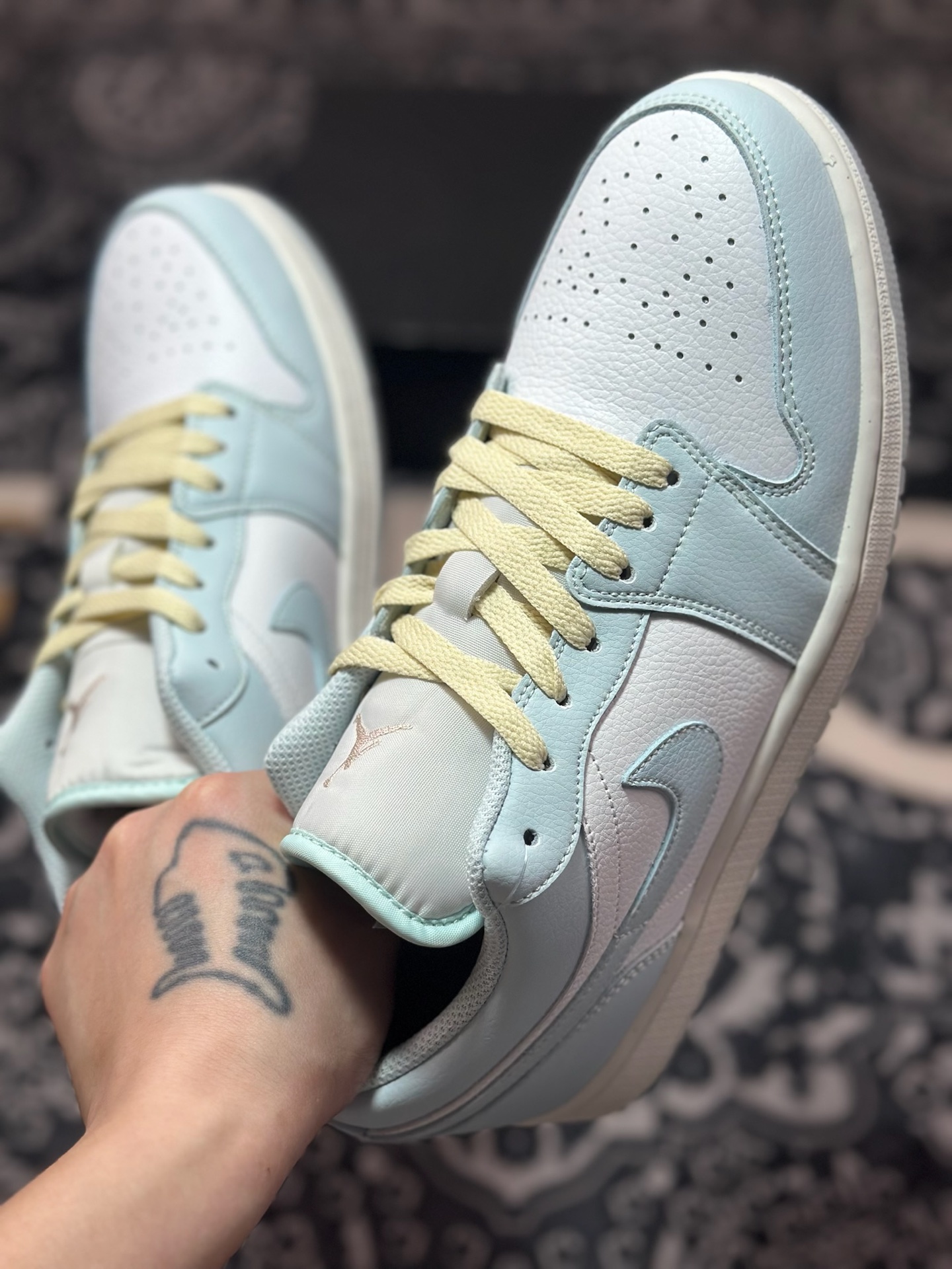 原装级别 Air Jordan 1 Low 浅蓝白 HJ5999-400