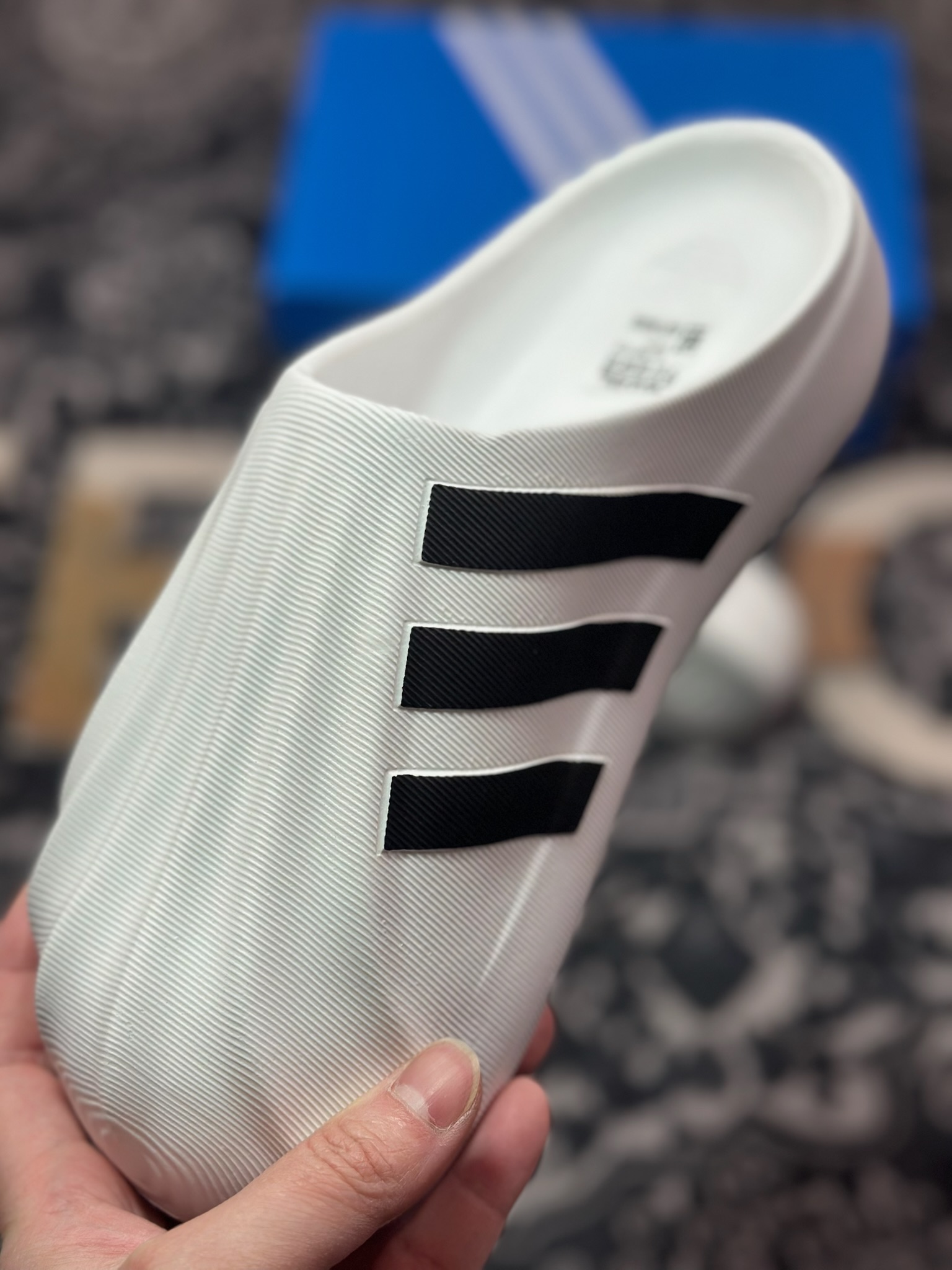 Adidas adiFOM Superstar Mule”White Black”贝壳头凉拖鞋“白黑” IF6184