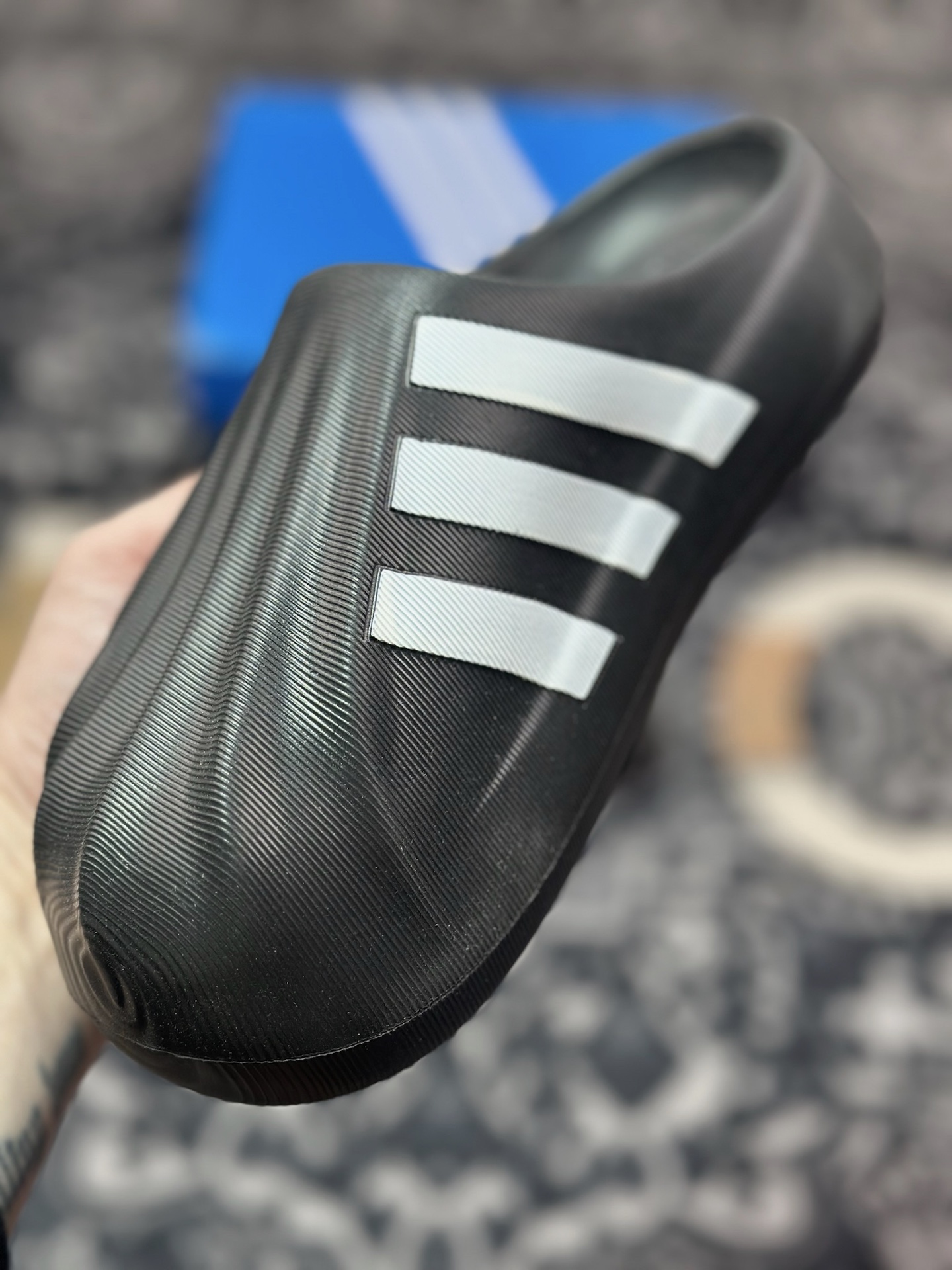A0140 Adidas adiFOM Superstar Mule”Black White”贝壳头版凉拖鞋“黑白” IG8277