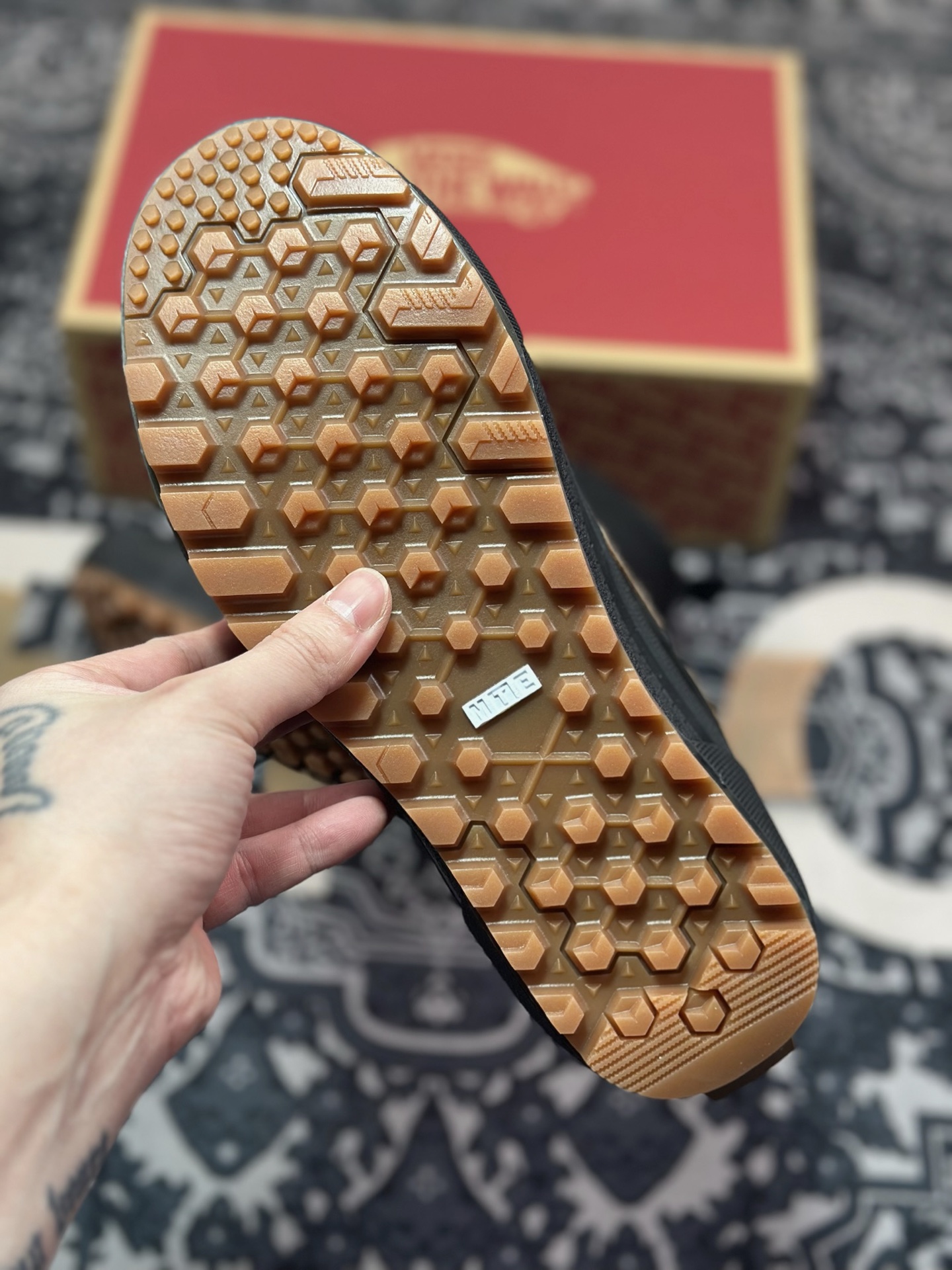 范斯Vans SK8-HI Gore-Tex Mte-3”Black/Brown”MTE登山系列高帮厚底运动靴“黑棕” VN0A5I1138AM