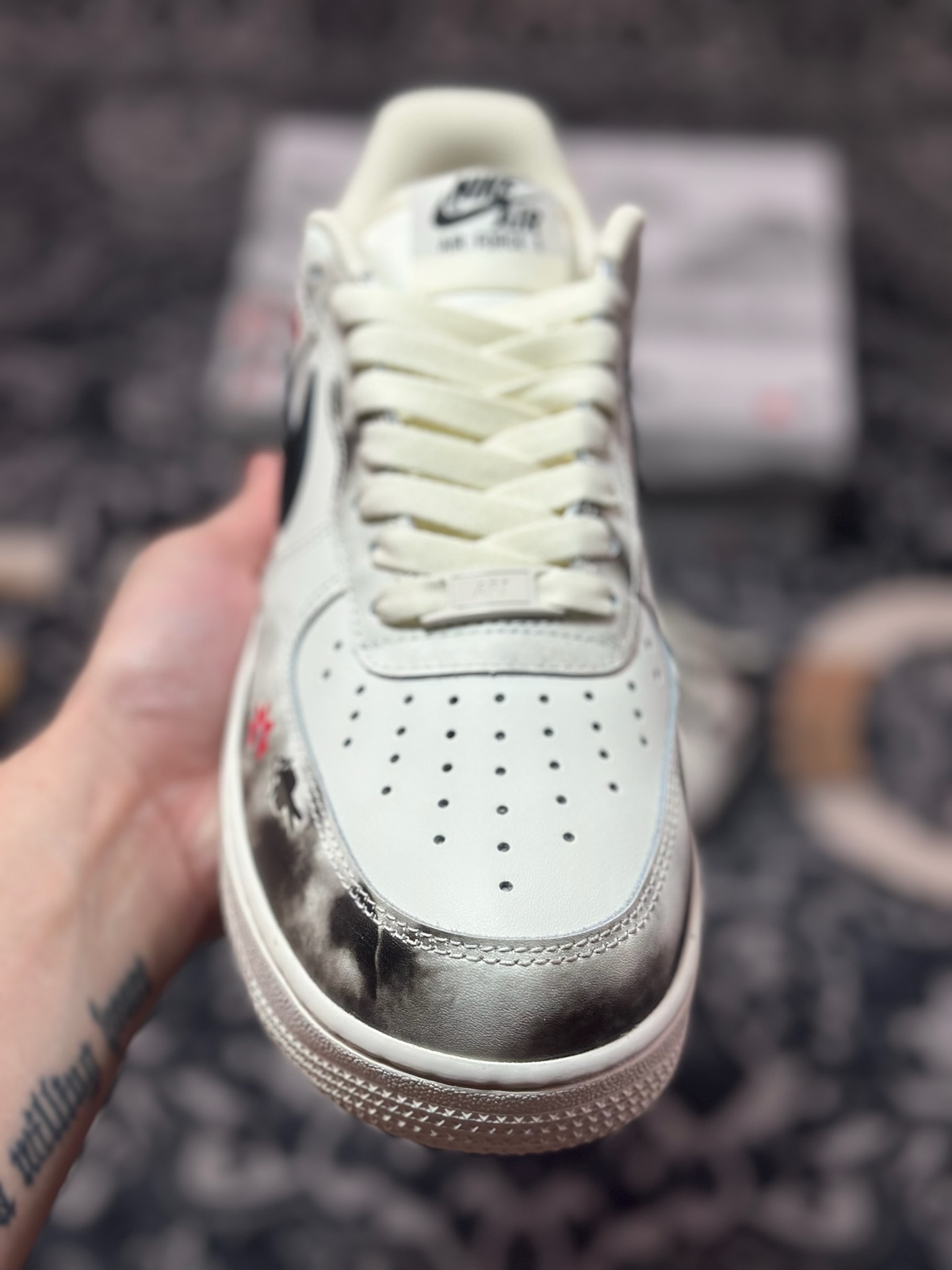 原装级别 Nike Air Force 1 Low 07 中国风水墨画 BL1522-088