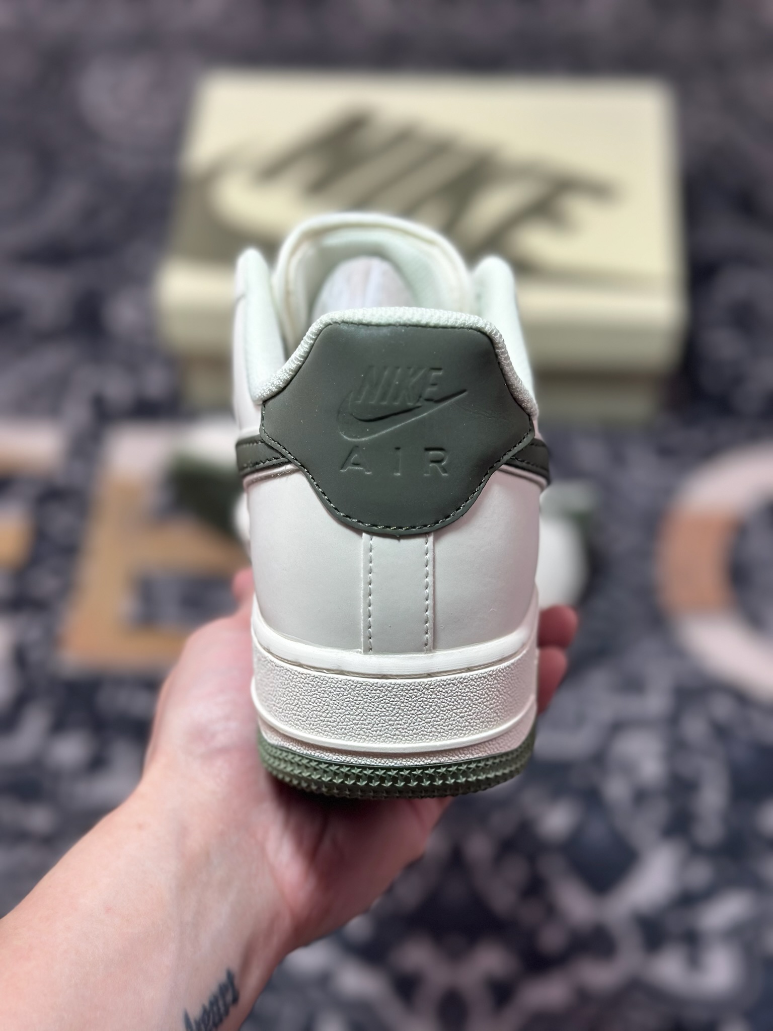 原装级别 Nike Air Force 1 Low 07 橄榄绿 GL6835-008