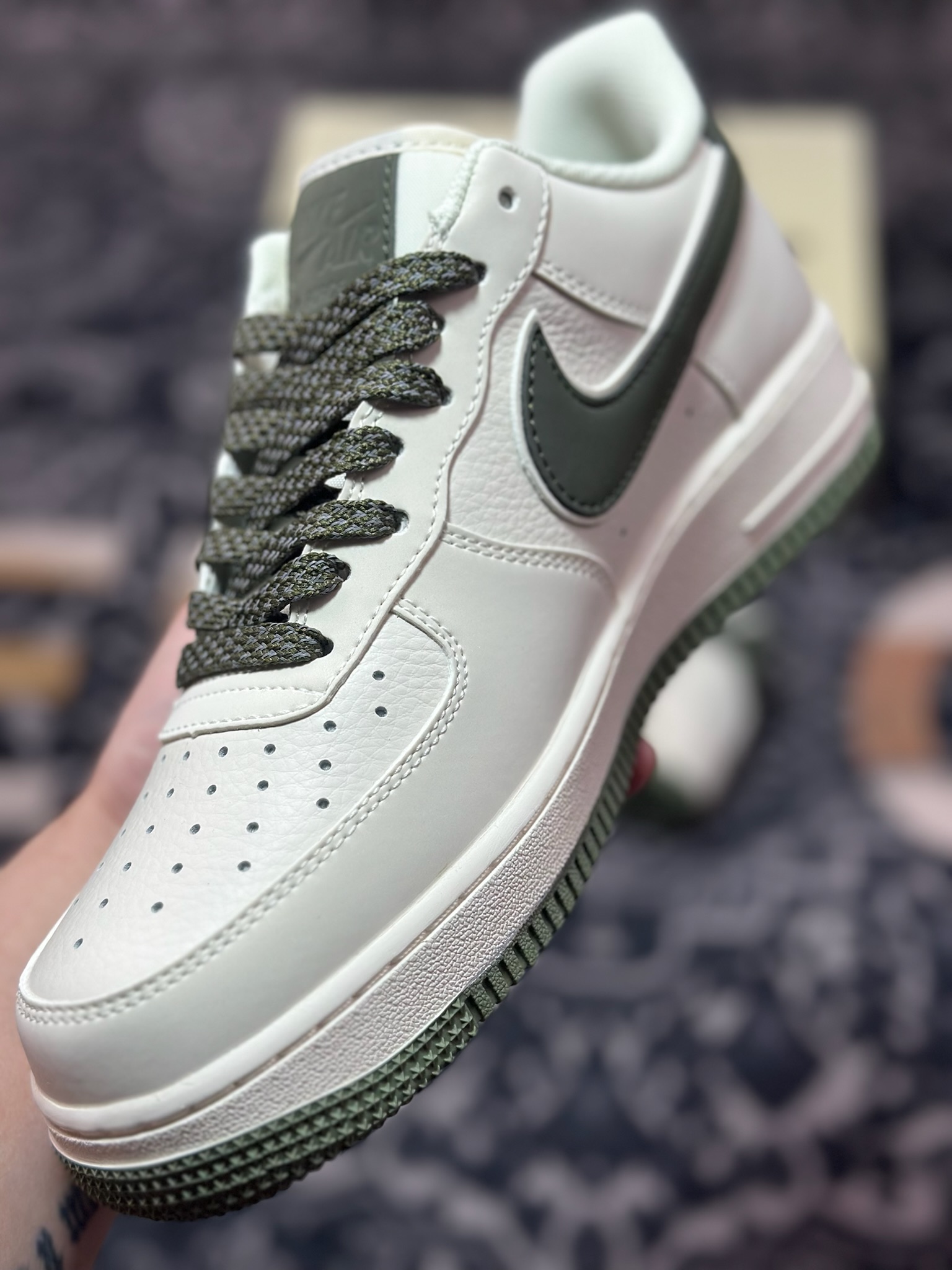 原装级别 Nike Air Force 1 Low 07 橄榄绿 GL6835-008