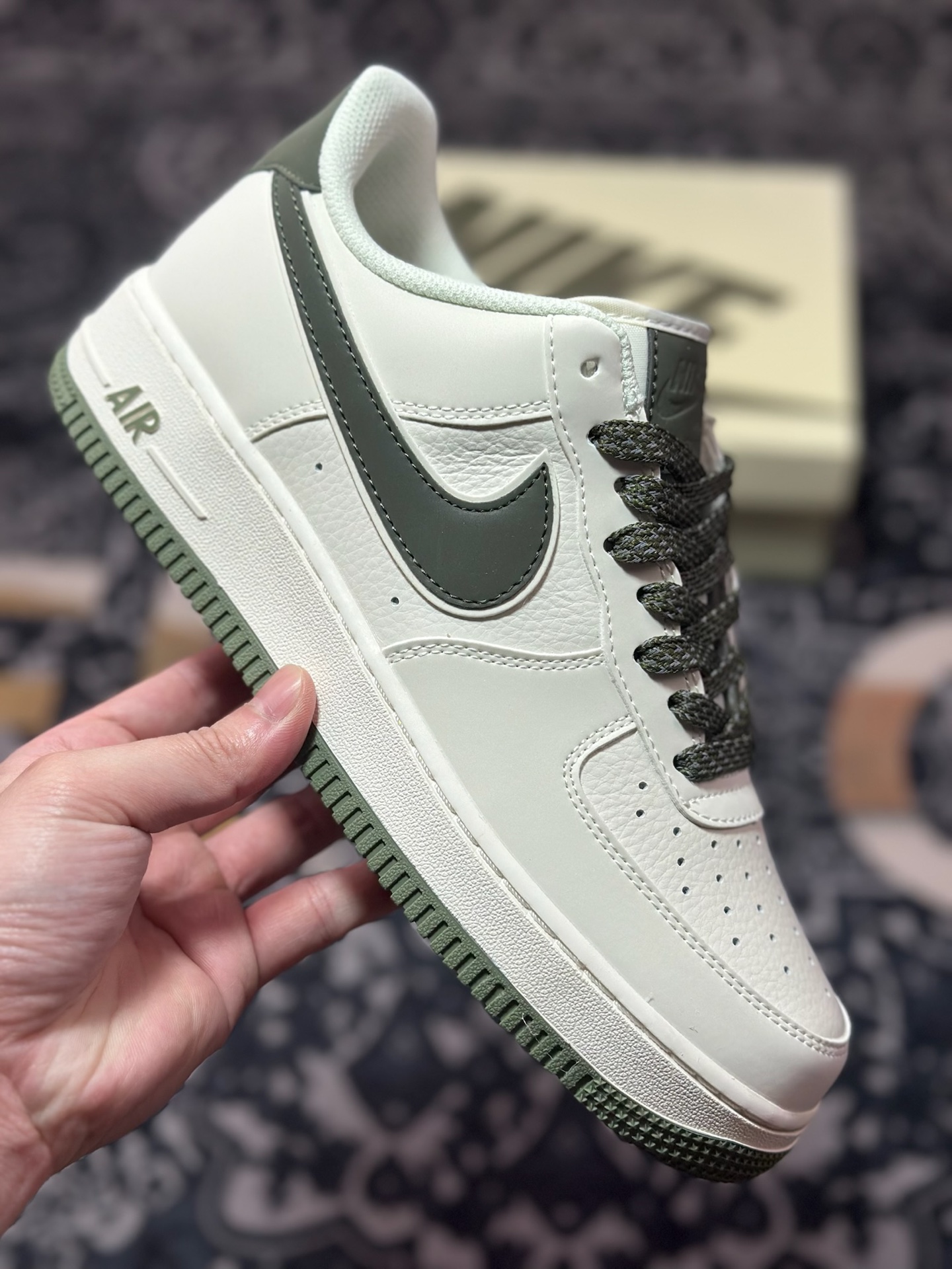 原装级别 Nike Air Force 1 Low 07 橄榄绿 GL6835-008