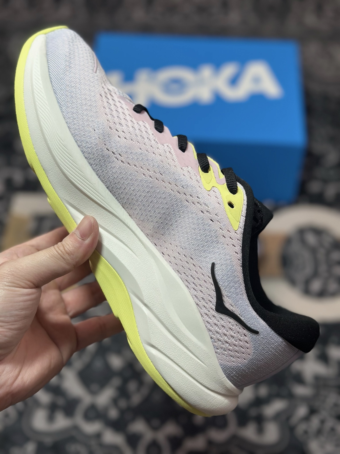 B0220 原装级别 Hoka One One Rincon 4 林康4代公路休闲跑步鞋 1155131-CTNS