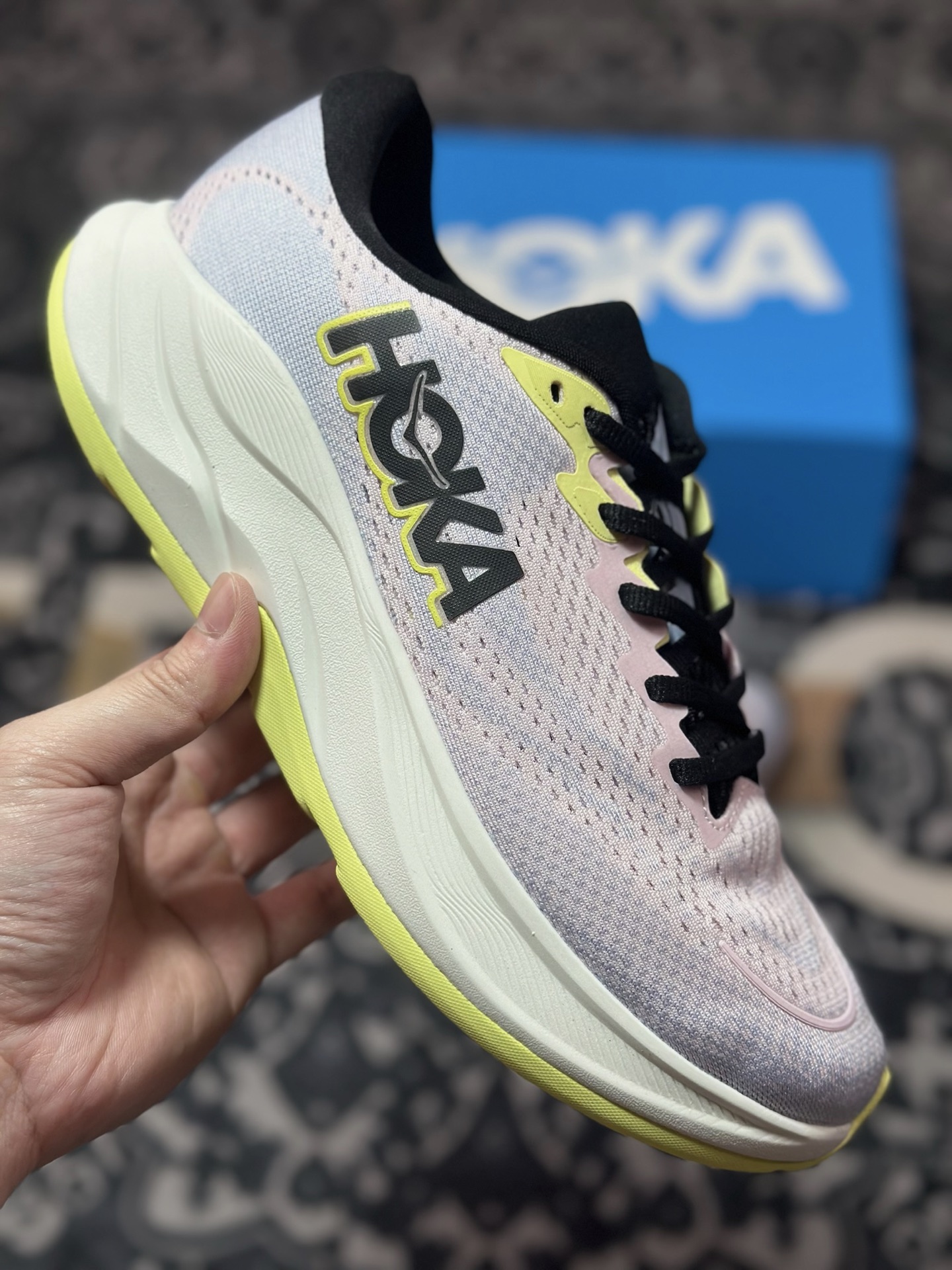 B0220 原装级别 Hoka One One Rincon 4 林康4代公路休闲跑步鞋 1155131-CTNS