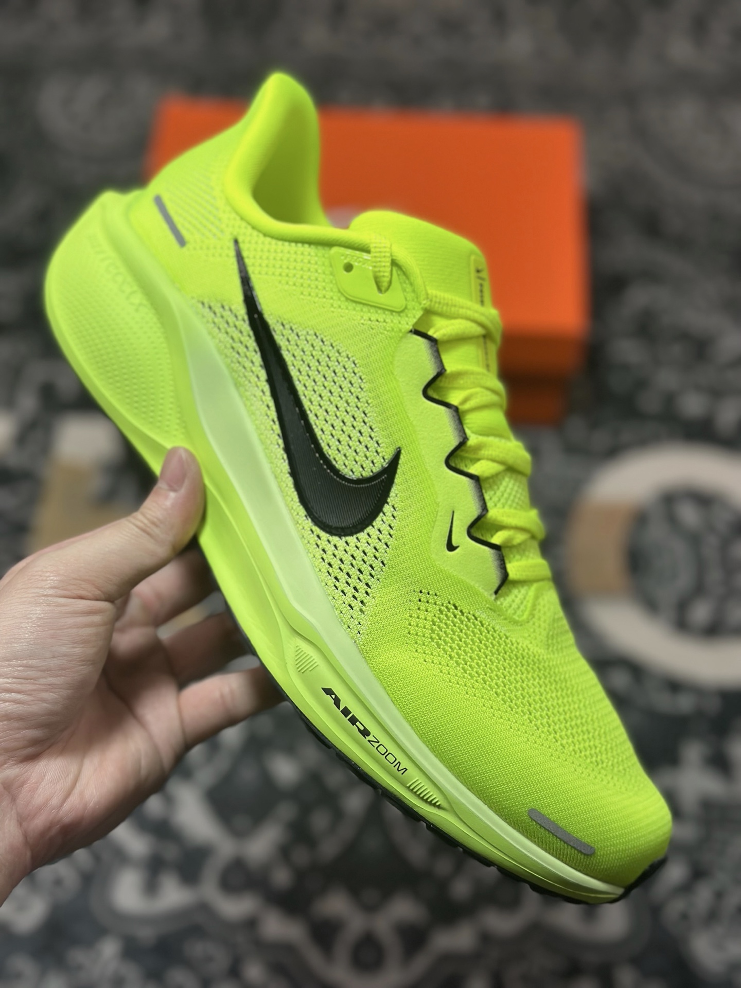 原装级别Nike Pegasus 41 轻便回弹 低帮跑步鞋 男款 绿色 FD2722-701