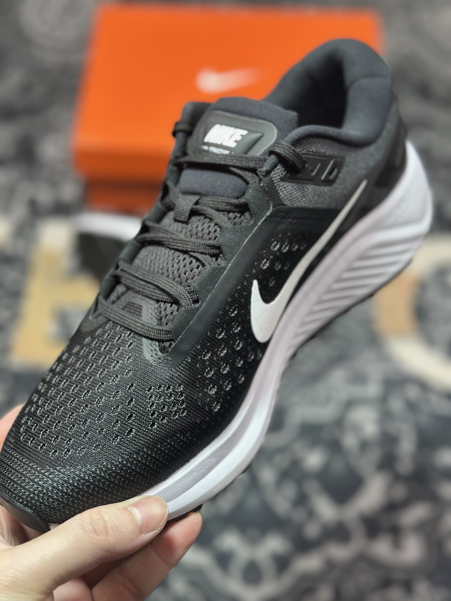 原装级别 NK Air Zoom STRUCTURE 23登月网面透气专业跑步鞋 CZ6720-001
