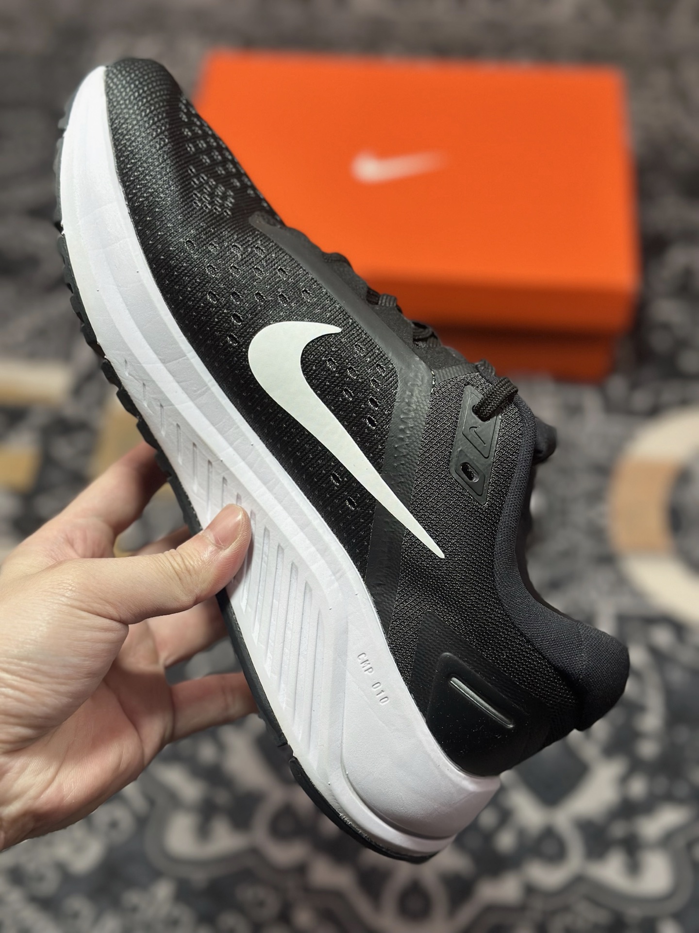 原装级别 NK Air Zoom STRUCTURE 23登月网面透气专业跑步鞋 CZ6720-001