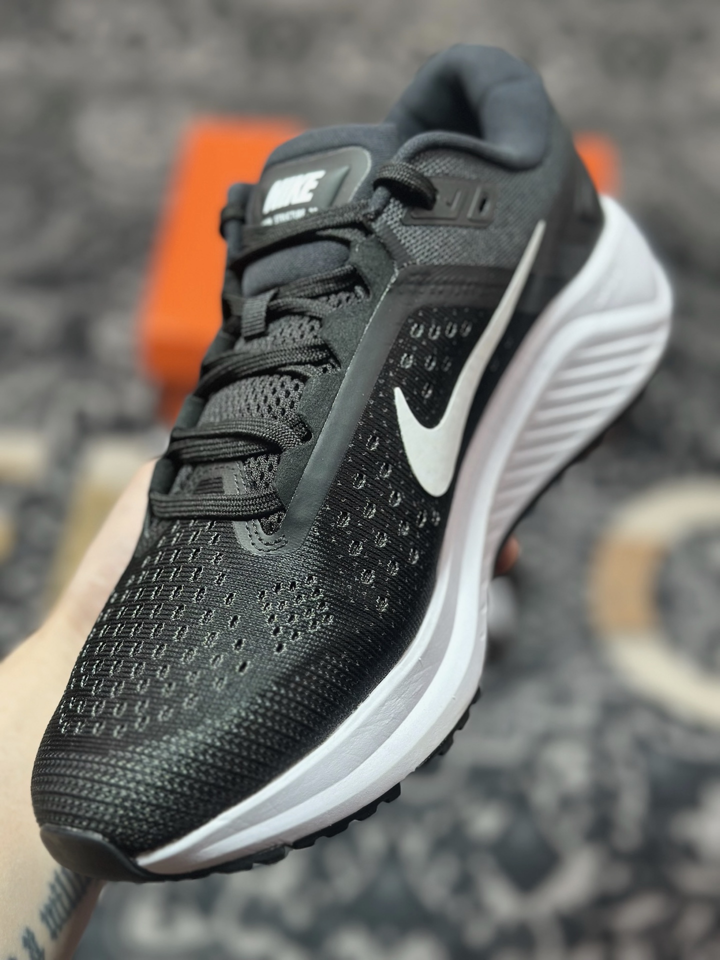 原装级别 NK Air Zoom STRUCTURE 23登月网面透气专业跑步鞋 CZ6720-001